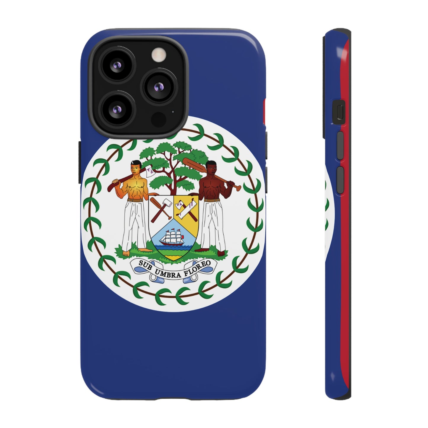 Belize Flag Phone Case | iPhone 15 Plus/ Pro, 14, 13, 12| Google Pixel 7, Pro, 5| Samsung Galaxy S23 All Major Phone Models