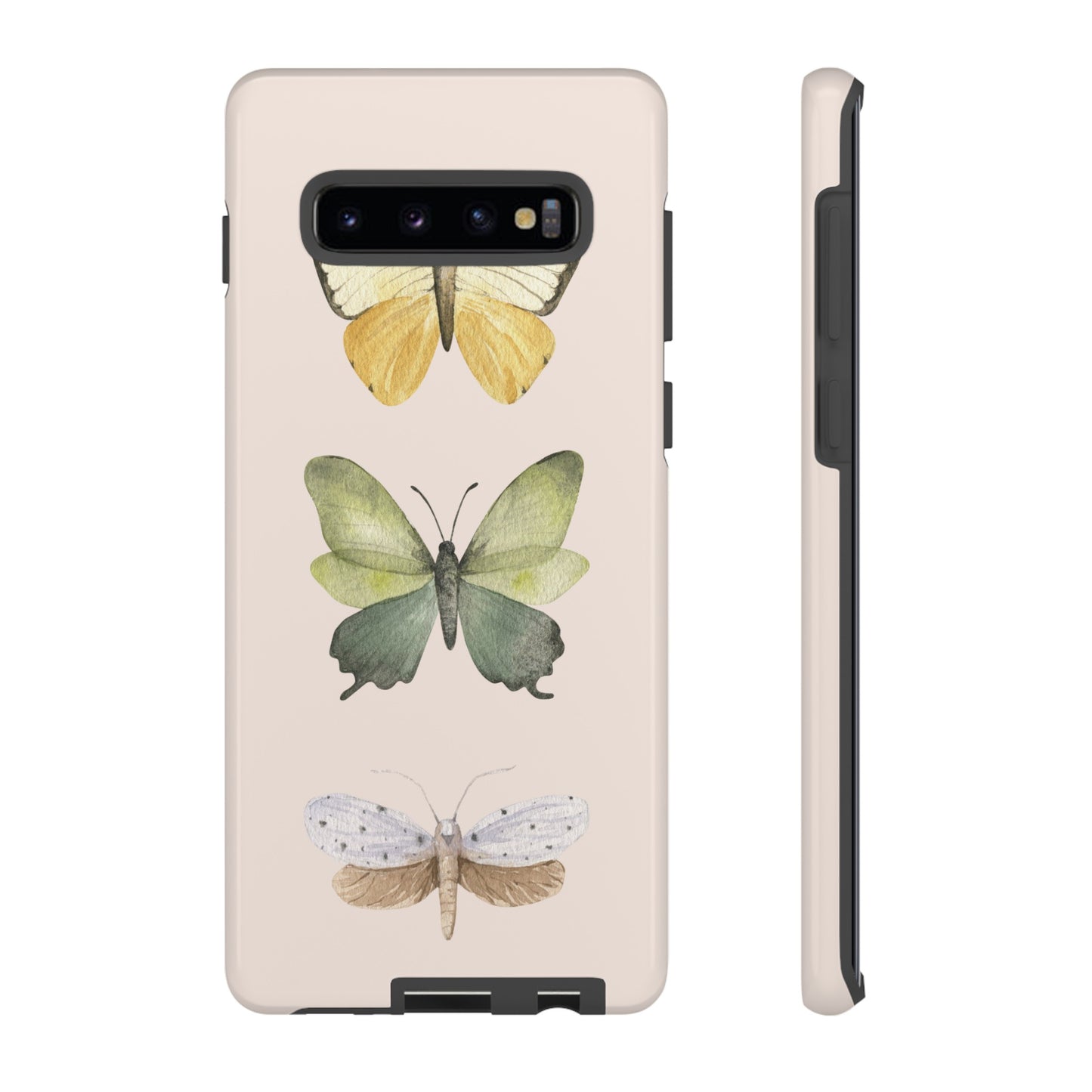 Three Butterflies Wallpaper Phone Case | iPhone 15 Plus/ Pro, 14, 13, 12| Google Pixel 7, Pro, 5| Samsung Galaxy S23 All Major Phone Models