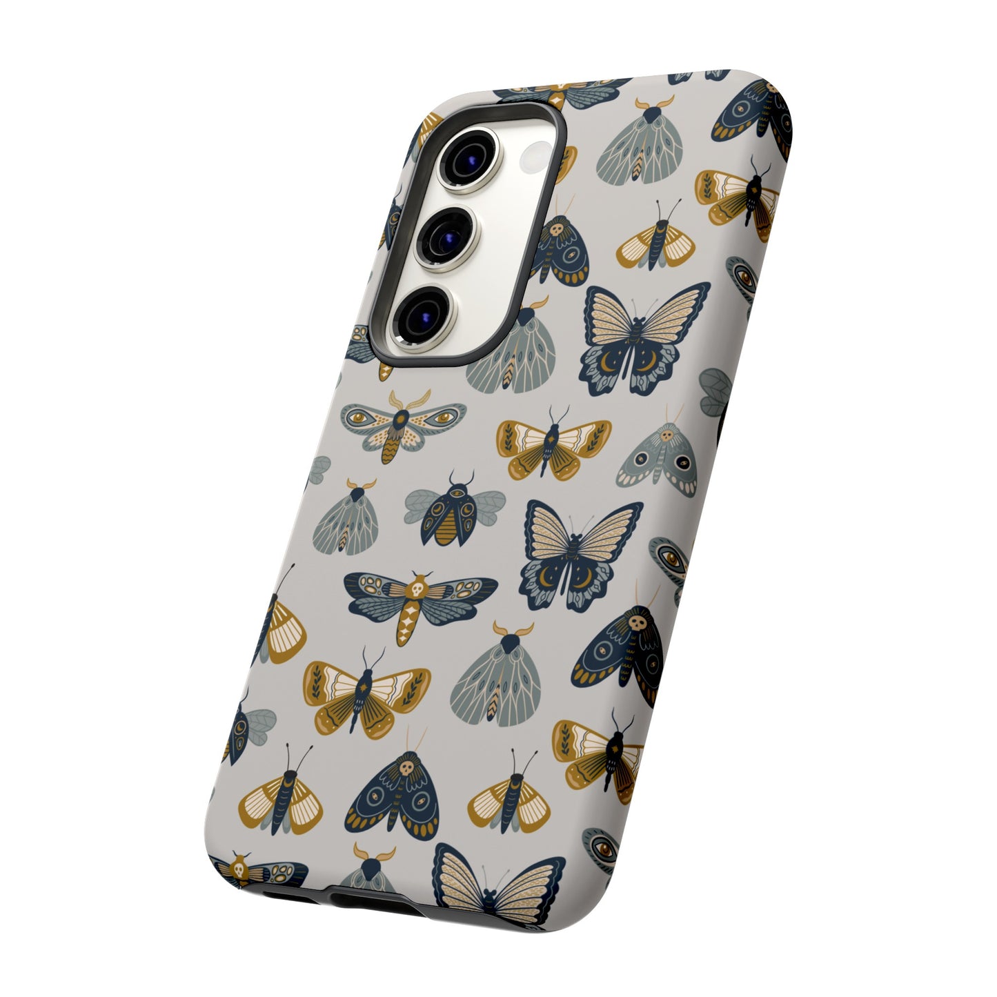 Butterfly and Moth Wallpaper Phone Case | iPhone 15 Plus/ Pro, 14, 13, 12| Google Pixel 7, Pro, 5| Samsung Galaxy S23 All Major Phone Models