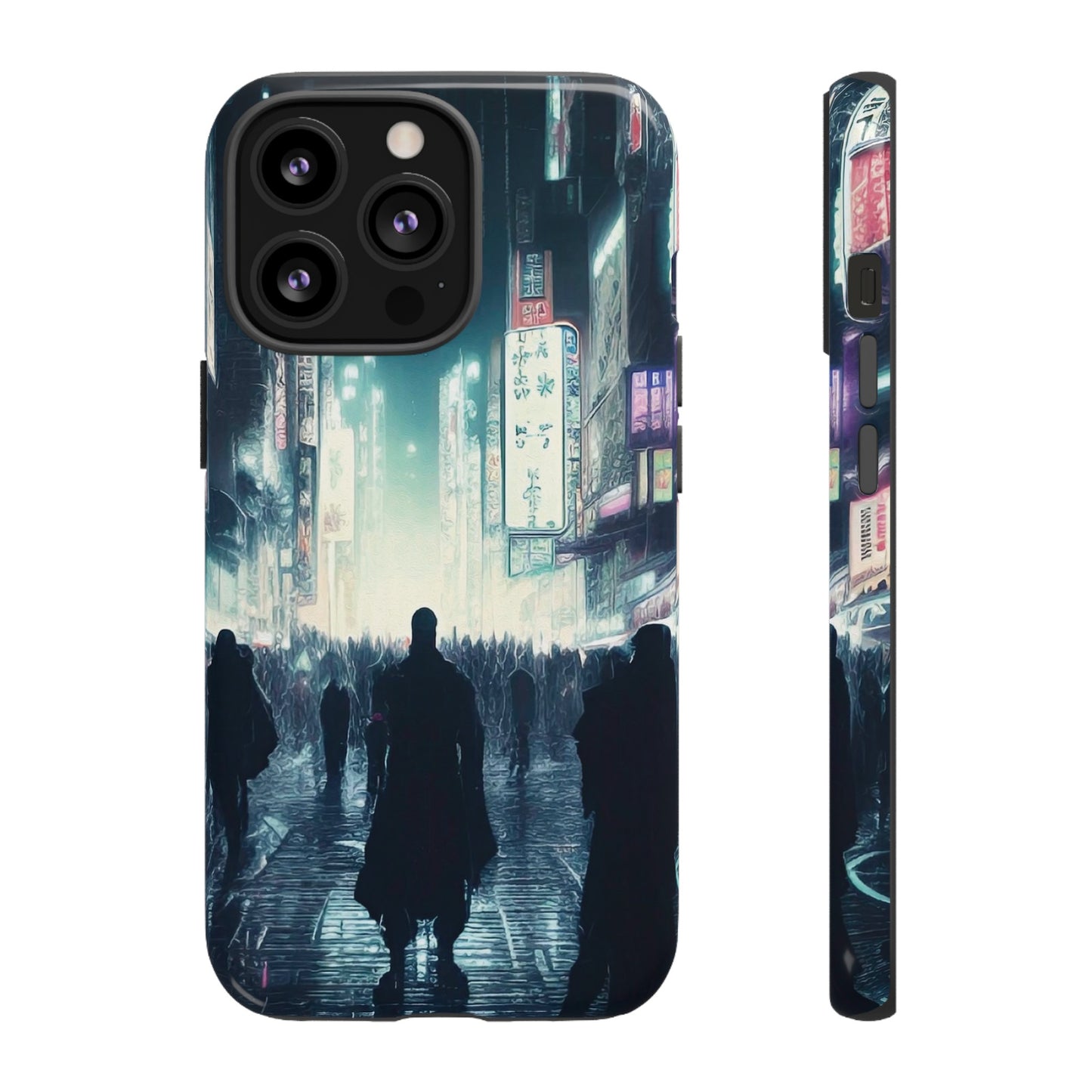 Strangers in the City Wallpaper Phone Case | iPhone 15 Plus/ Pro, 14, 13, 12| Google Pixel 7, Pro, 5| Samsung Galaxy S23 All Major Phone Models