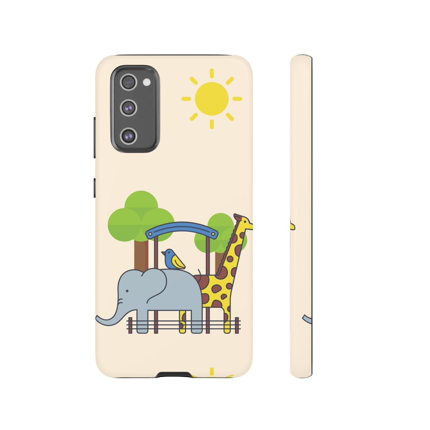 Zoo Wallpaper Phone Case | iPhone 15 Plus/ Pro, 14, 13, 12| Google Pixel 7, Pro, 5| Samsung Galaxy S23 All Major Phone Models