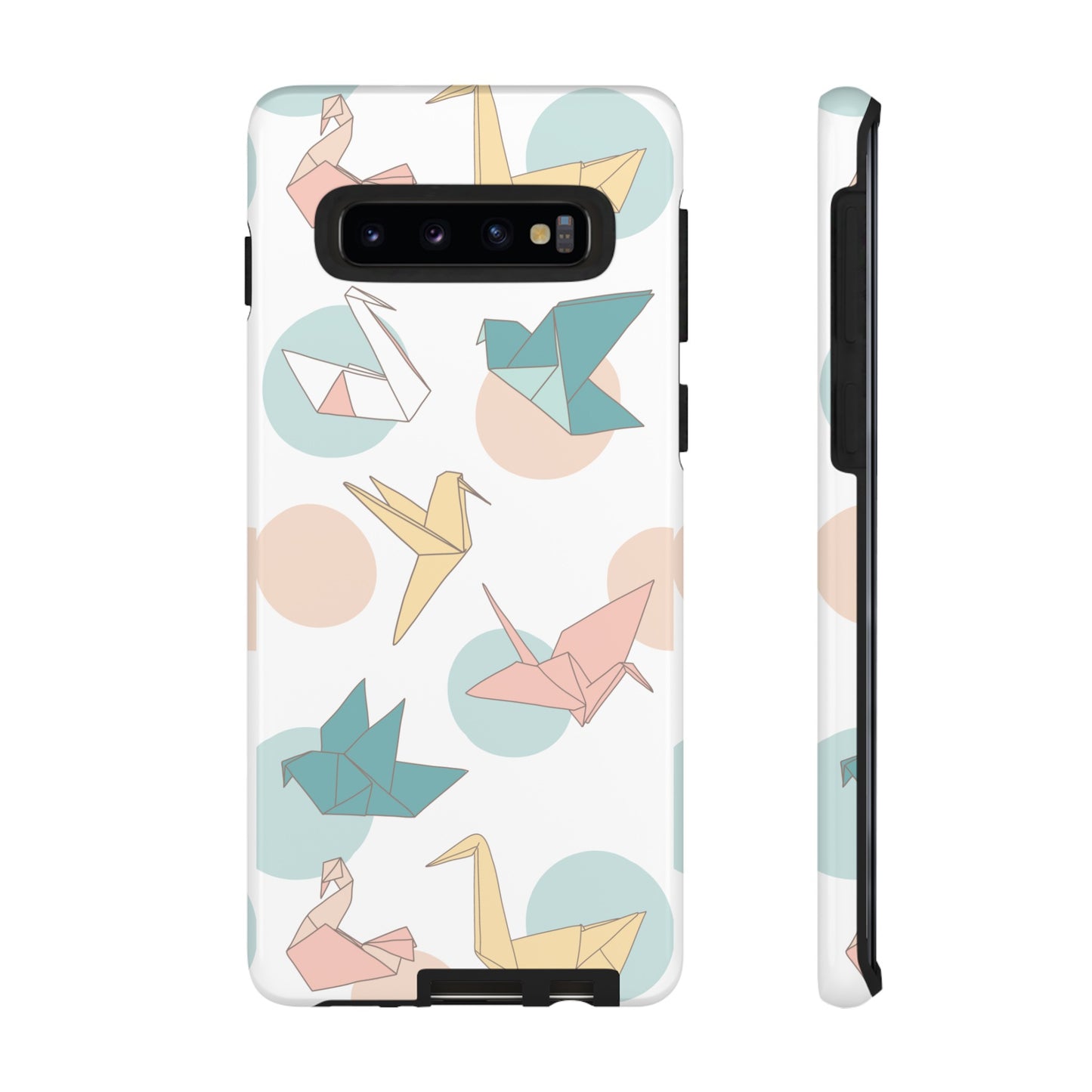 Origami Wallpaper Phone Case | iPhone 15 Plus/ Pro, 14, 13, 12| Google Pixel 7, Pro, 5| Samsung Galaxy S23 All Major Phone Models