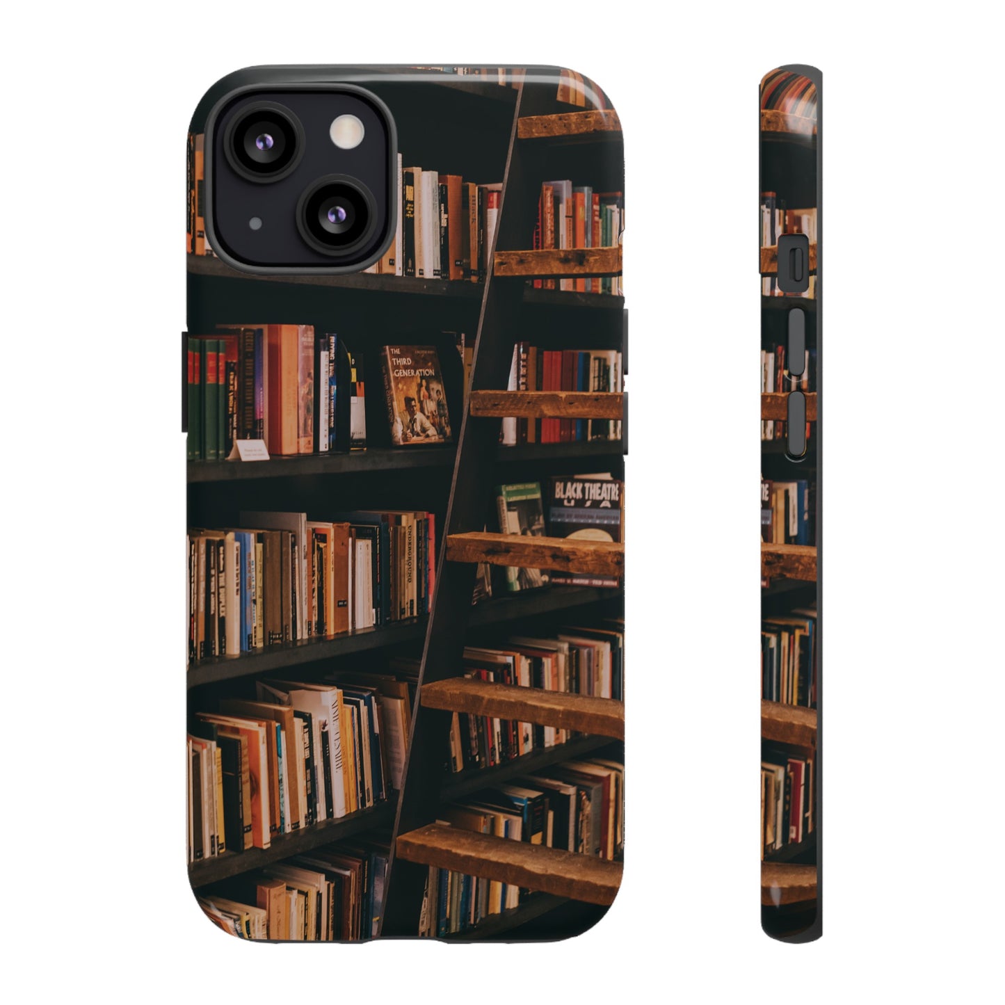 Bookcase Wallpaper Phone Case | iPhone 15 Plus/ Pro, 14, 13, 12| Google Pixel 7, Pro, 5| Samsung Galaxy S23 All Major Phone Models