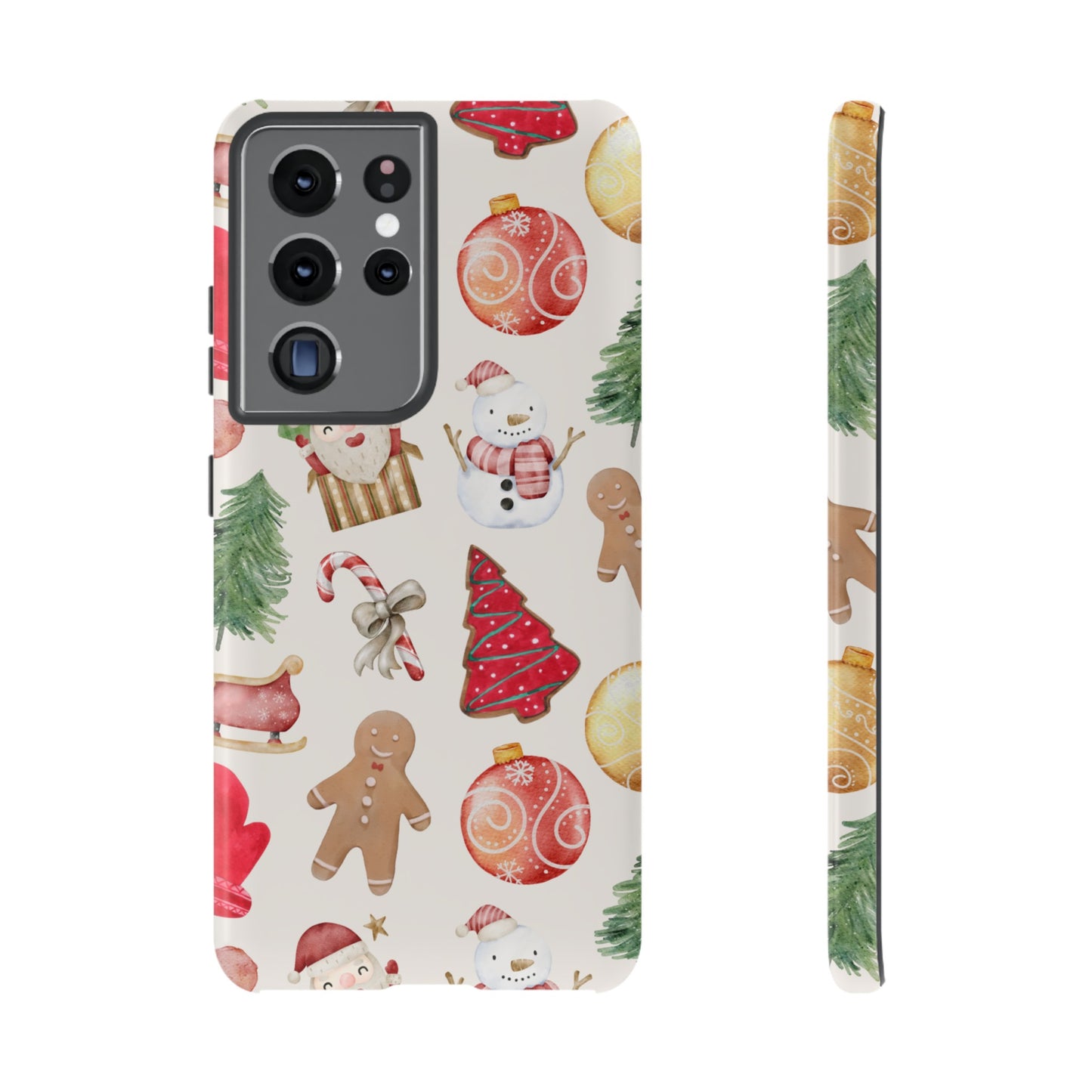 Collage Christmas Wallpaper Phone Case | iPhone 15 Plus/ Pro, 14, 13, 12| Google Pixel 7, Pro, 5| Samsung Galaxy S23 All Major Phone Models