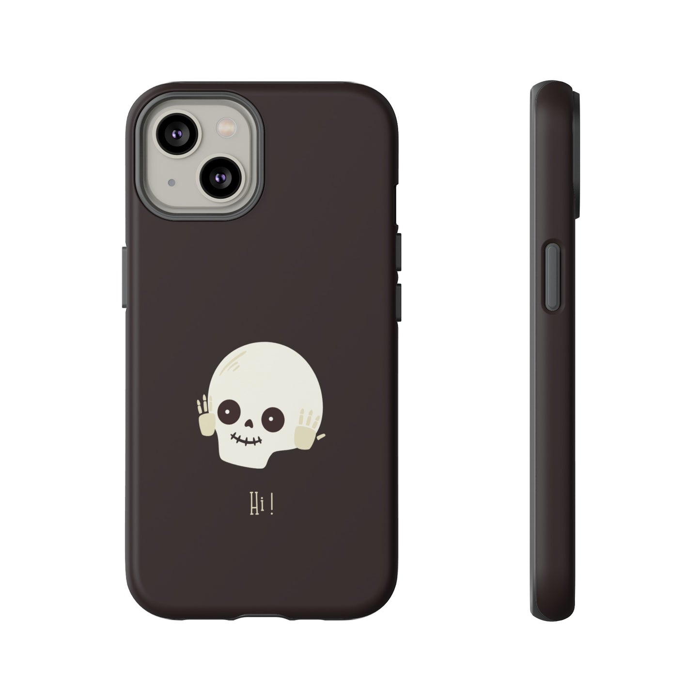 Hello Skull Phone Case | iPhone 15 Plus/ Pro, 14, 13, 12| Google Pixel 7, Pro, 5| Samsung Galaxy S23 All Major Phone Models