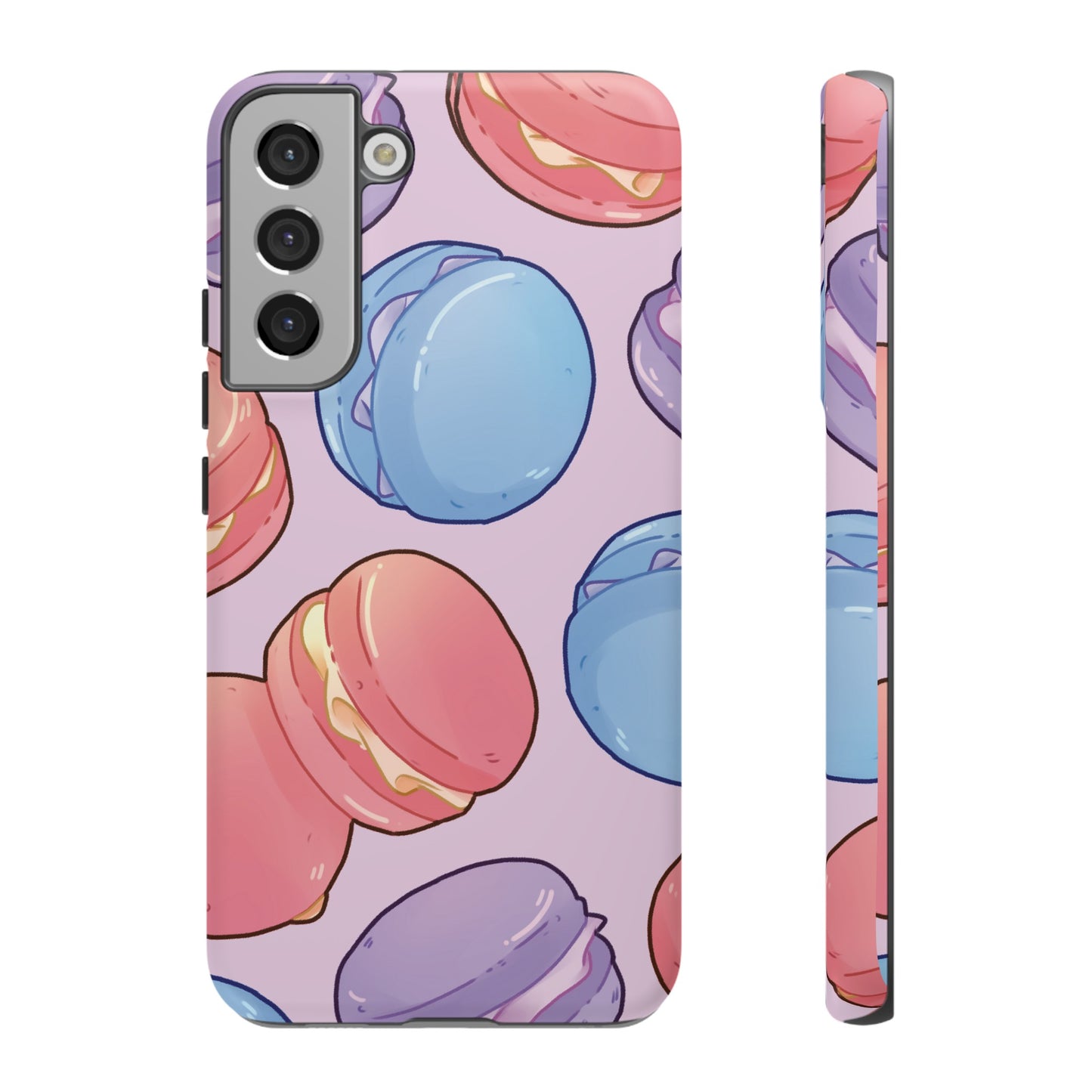 Macaron Wallpaper Phone Case | iPhone 15 Plus/ Pro, 14, 13, 12| Google Pixel 7, Pro, 5| Samsung Galaxy S23 All Major Phone Models