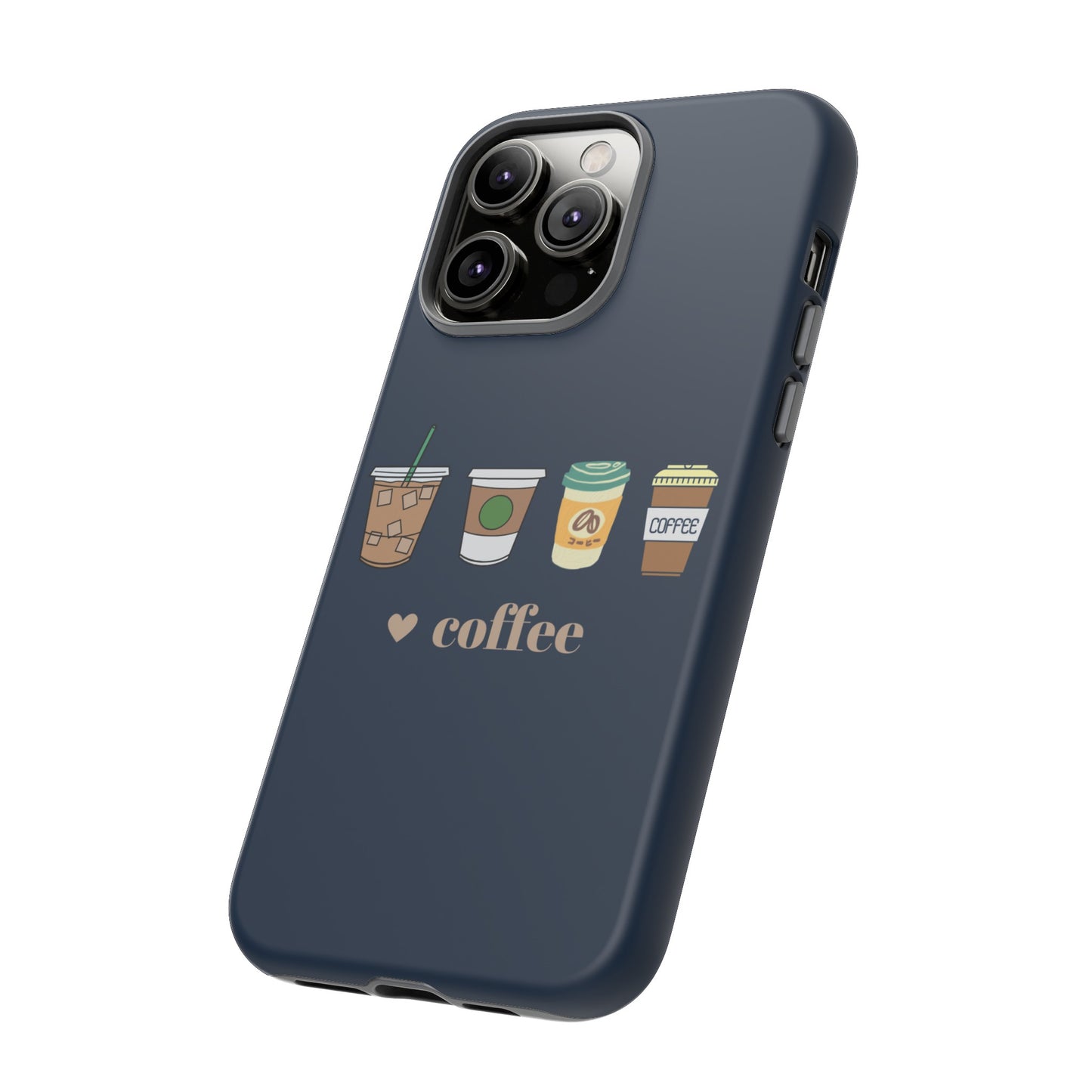 Coffee Wallpaper Phone Case | iPhone 15 Plus/ Pro, 14, 13, 12| Google Pixel 7, Pro, 5| Samsung Galaxy S23 All Major Phone Models