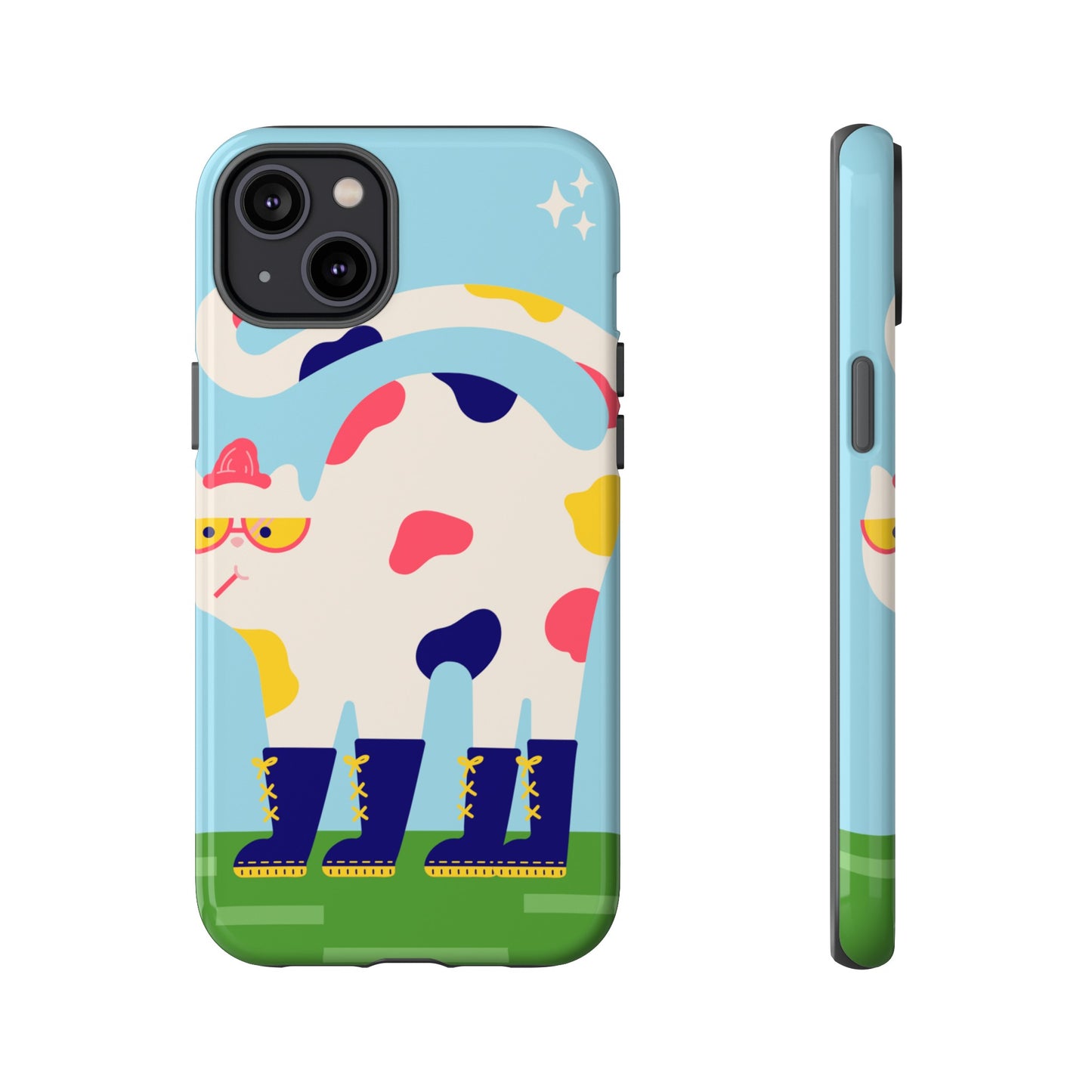 Rainboot Cat Phone Case | iPhone 15 Plus/ Pro, 14, 13, 12| Google Pixel 7, Pro, 5| Samsung Galaxy S23 All Major Phone Models