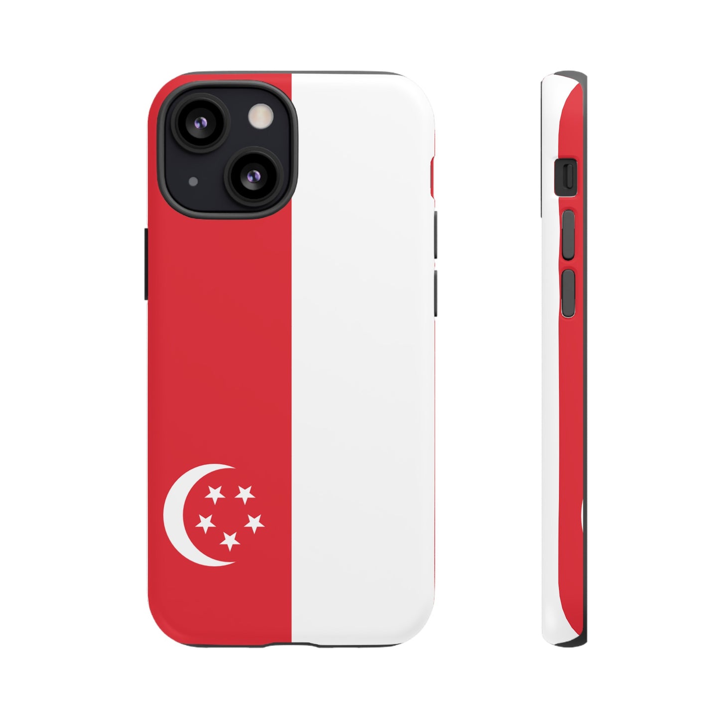 Singapore Flag Phone Case | iPhone 15 Plus/ Pro, 14, 13, 12| Google Pixel 7, Pro, 5| Samsung Galaxy S23 All Major Phone Models