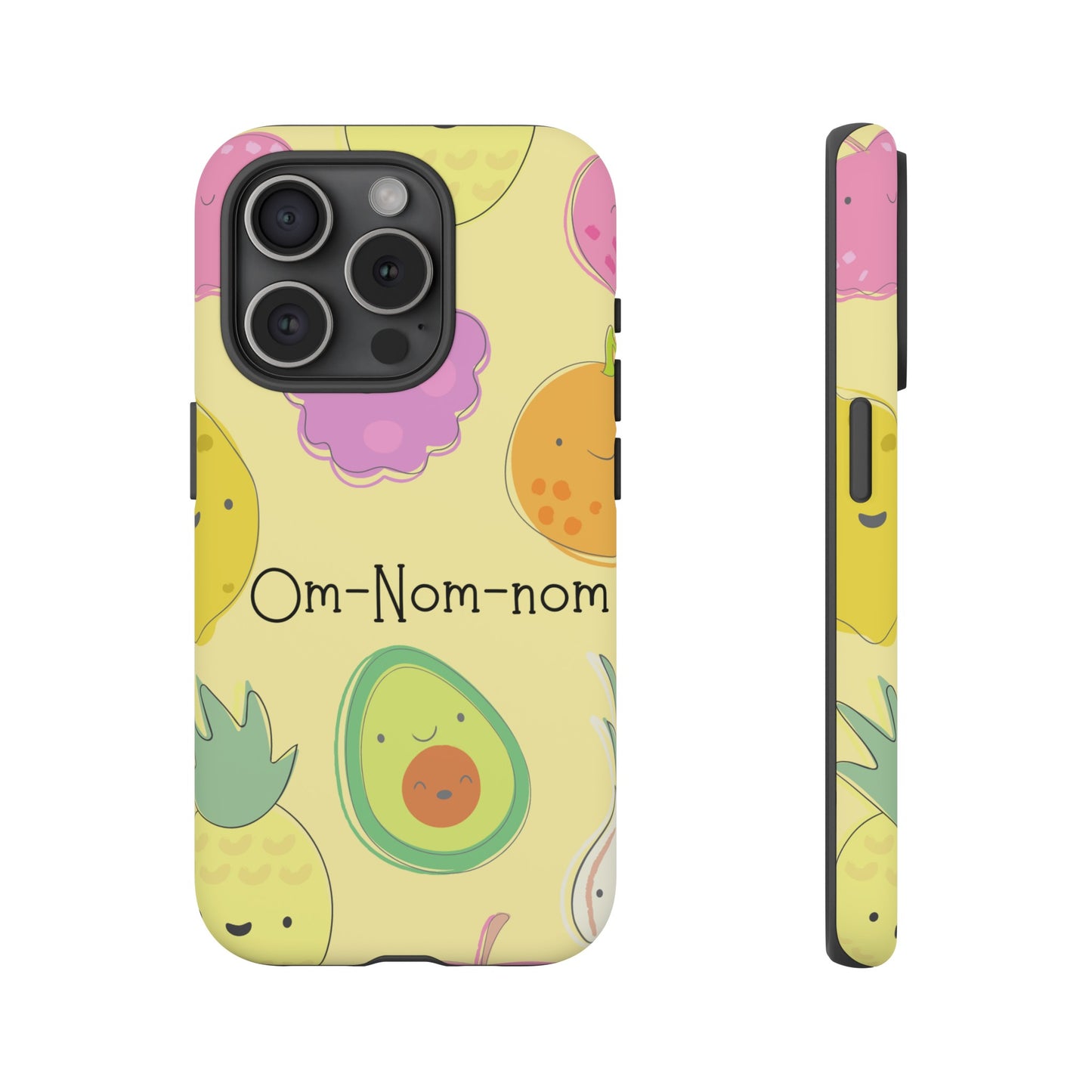 Om-Nom-Nom Phone Case | iPhone 15 Plus/ Pro, 14, 13, 12| Google Pixel 7, Pro, 5| Samsung Galaxy S23 All Major Phone Models