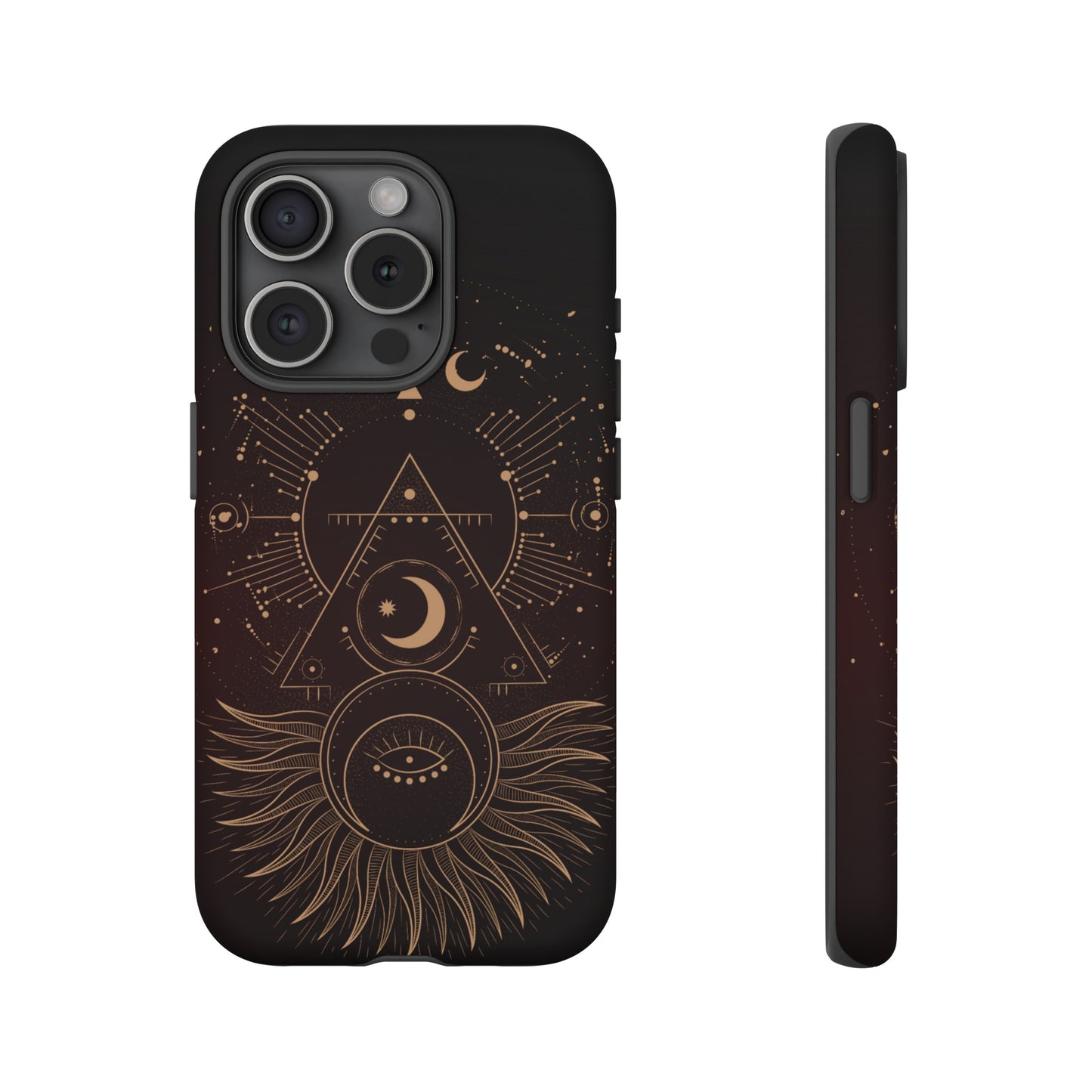 Cosmic Geometry Phone Case | iPhone 15 Plus/ Pro, 14, 13, 12| Google Pixel 7, Pro, 5| Samsung Galaxy S23 All Major Phone Models