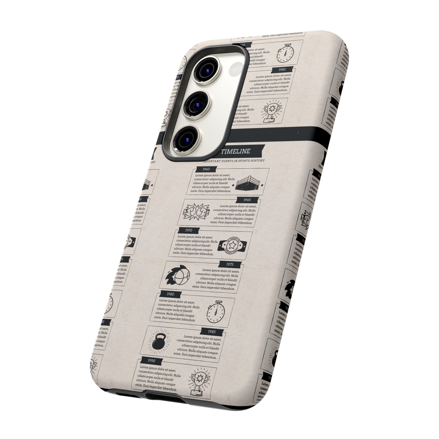 Timeline Wallpaper Phone Case | iPhone 15 Plus/ Pro, 14, 13, 12| Google Pixel 7, Pro, 5| Samsung Galaxy S23 All Major Phone Models