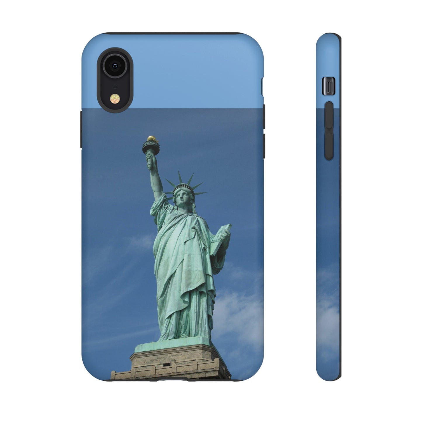 Statue Of Liberty Wallpaper Phone Case | iPhone 15 Plus/ Pro, 14, 13, 12| Google Pixel 7, Pro, 5| Samsung Galaxy S23 All Major Phone Models