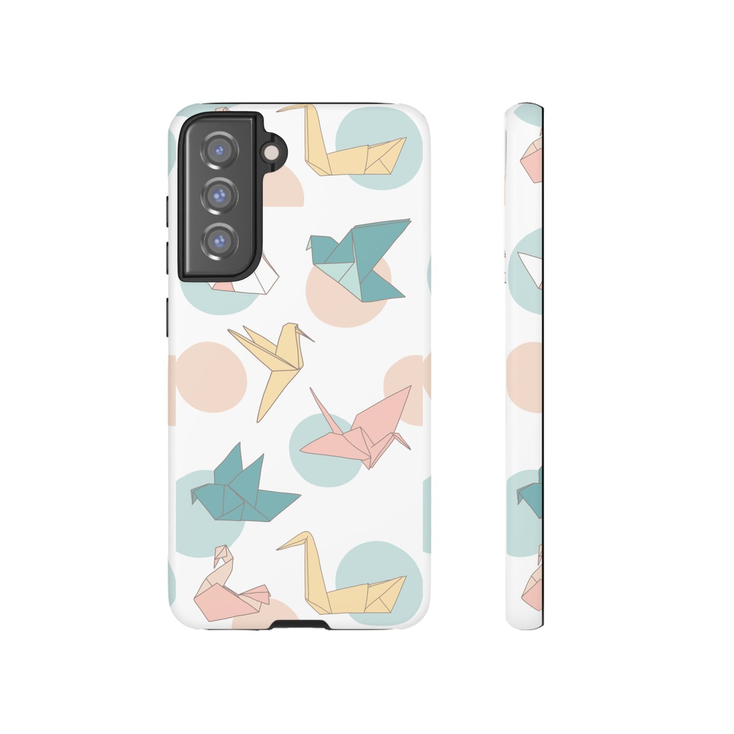 Origami Wallpaper Phone Case | iPhone 15 Plus/ Pro, 14, 13, 12| Google Pixel 7, Pro, 5| Samsung Galaxy S23 All Major Phone Models