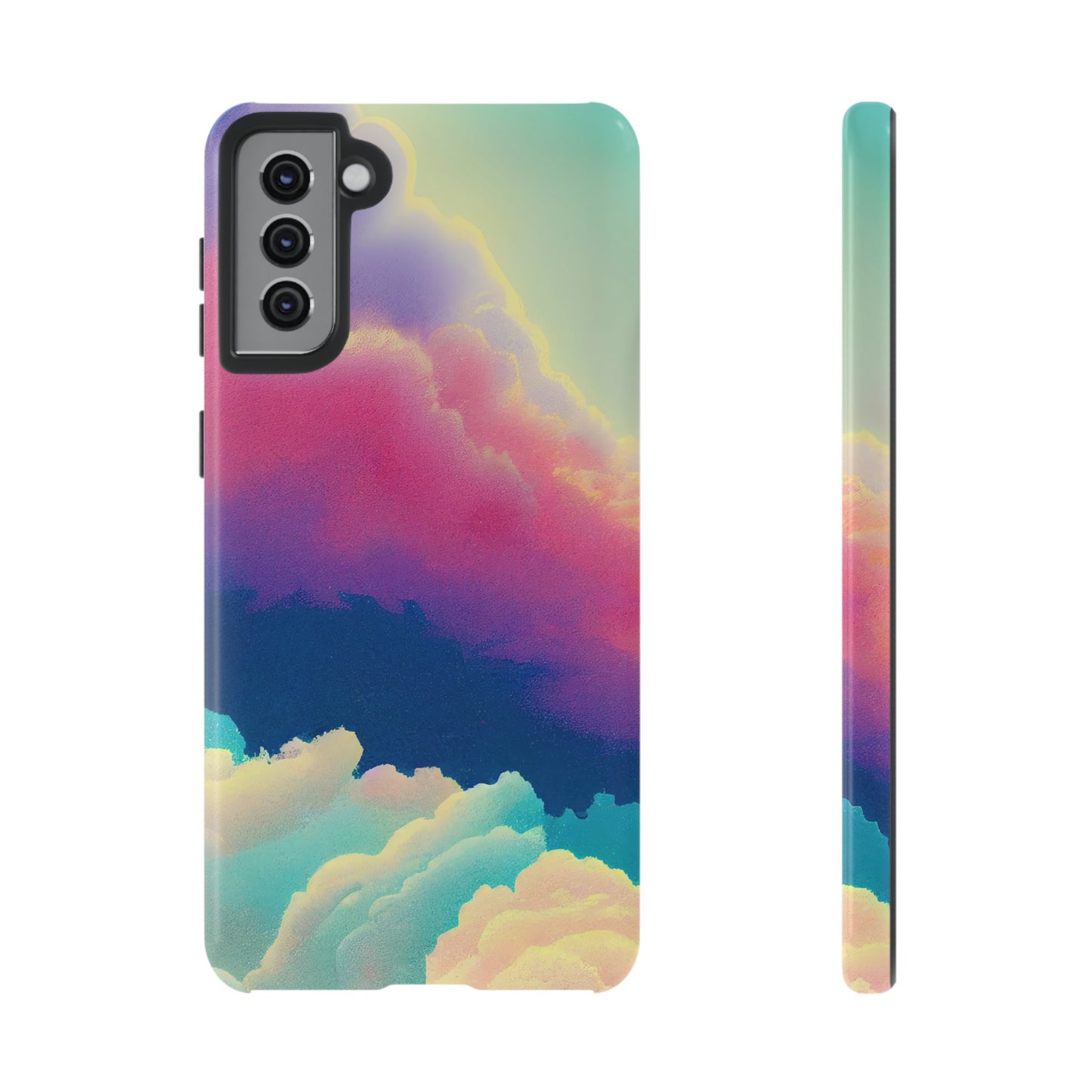 Colourful Clouds Wallpaper Phone Case | iPhone 15 Plus/ Pro, 14, 13, 12| Google Pixel 7, Pro, 5| Samsung Galaxy S23 All Major Phone Models