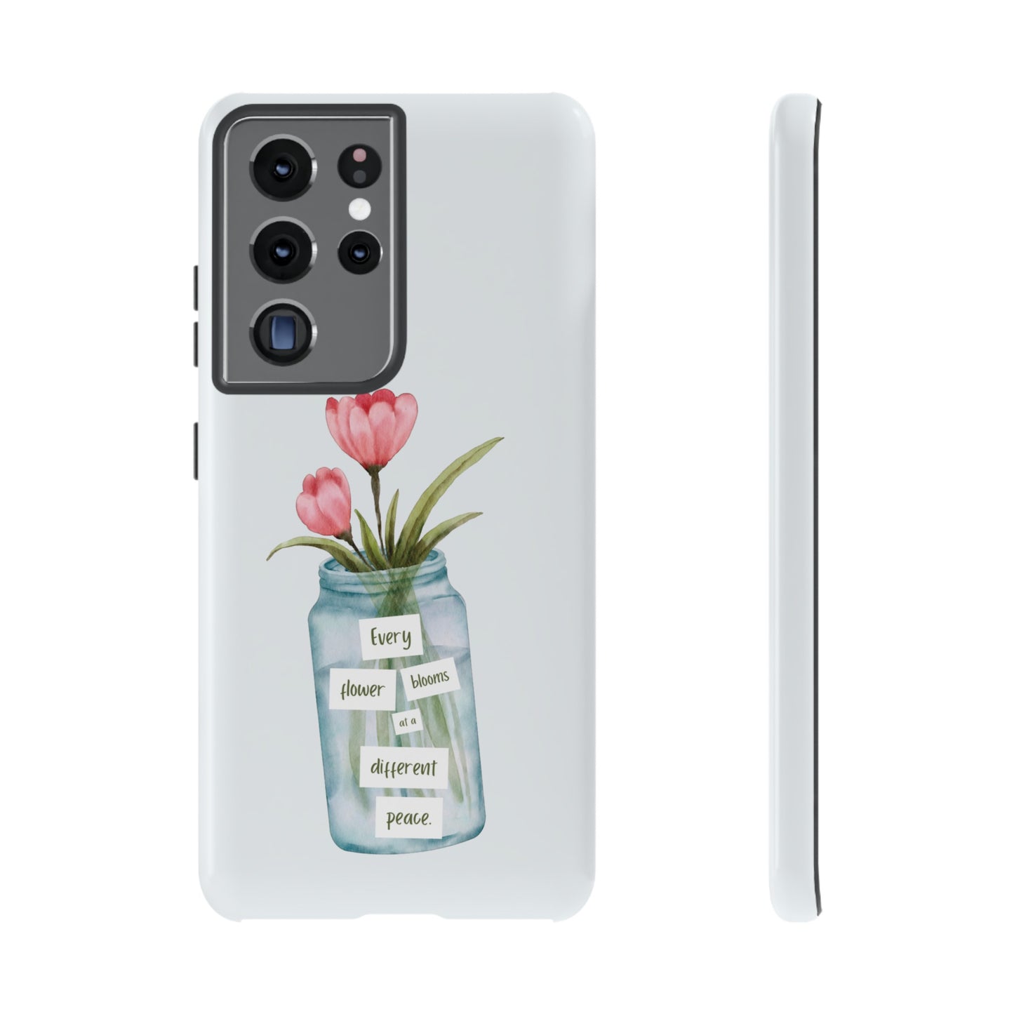 Flowers in a Jar Wallpaper Phone Case | iPhone 15 Plus/ Pro, 14, 13, 12| Google Pixel 7, Pro, 5| Samsung Galaxy S23 All Major Phone Models