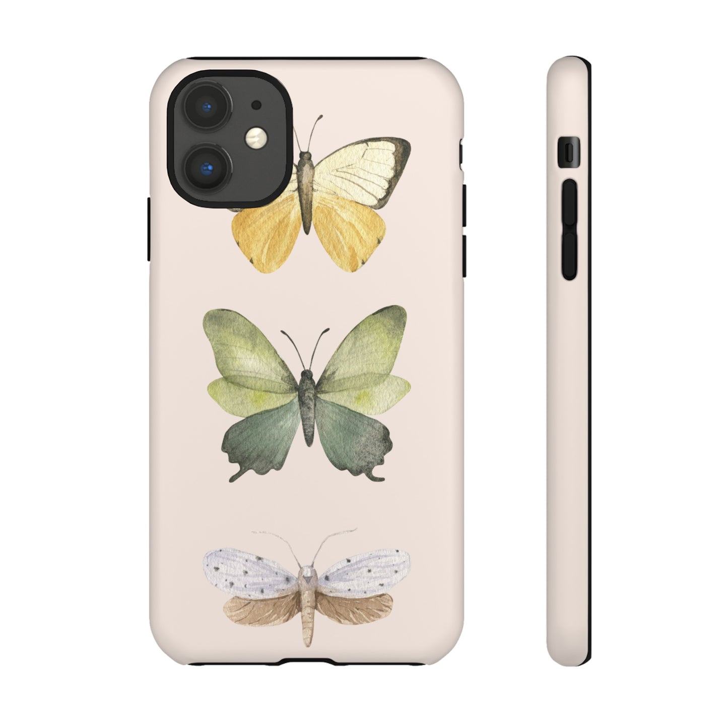 Three Butterflies Wallpaper Phone Case | iPhone 15 Plus/ Pro, 14, 13, 12| Google Pixel 7, Pro, 5| Samsung Galaxy S23 All Major Phone Models