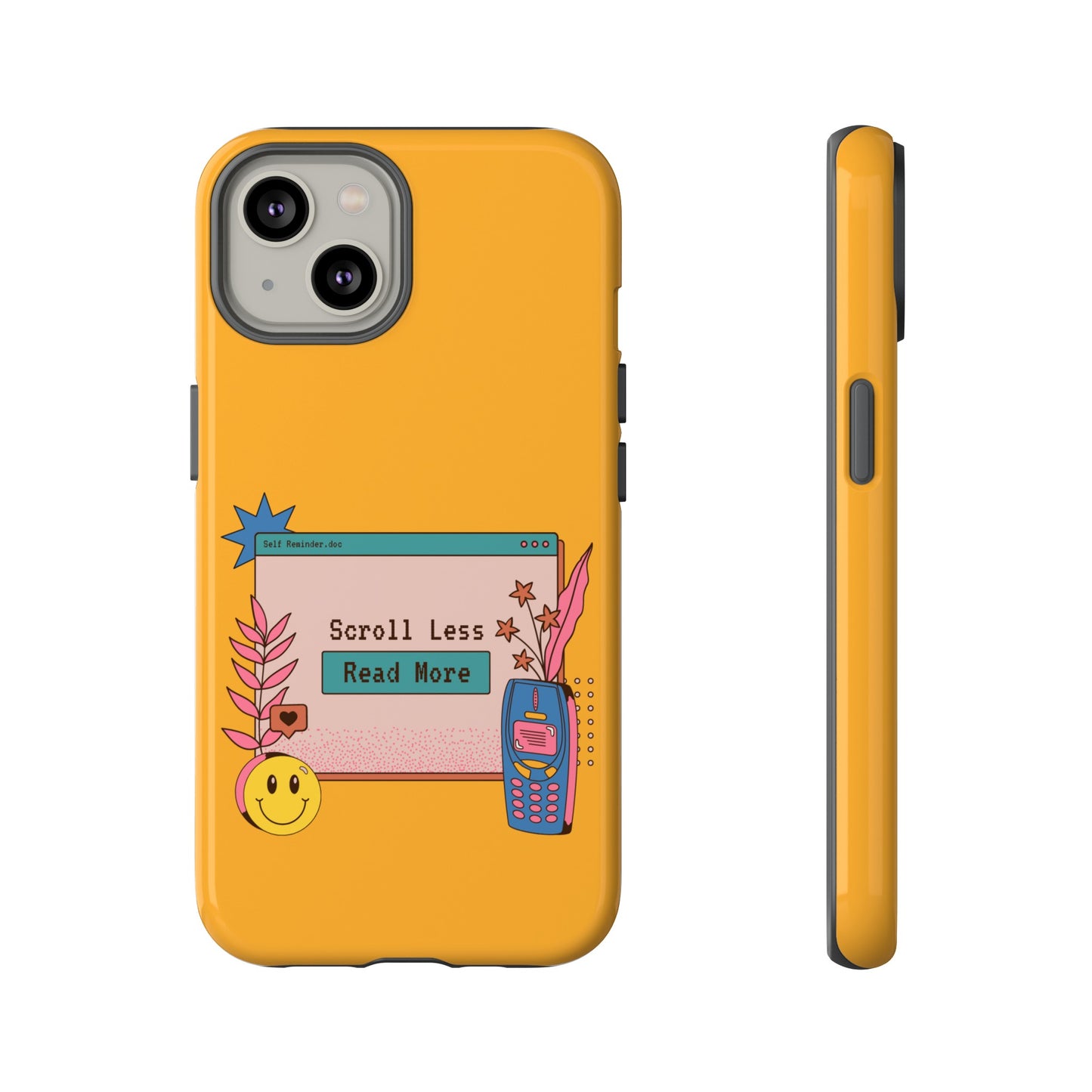 Scroll Less. Read More. Phone Case | iPhone 15 Plus/ Pro, 14, 13, 12| Google Pixel 7, Pro, 5| Samsung Galaxy S23 All Major Phone Models