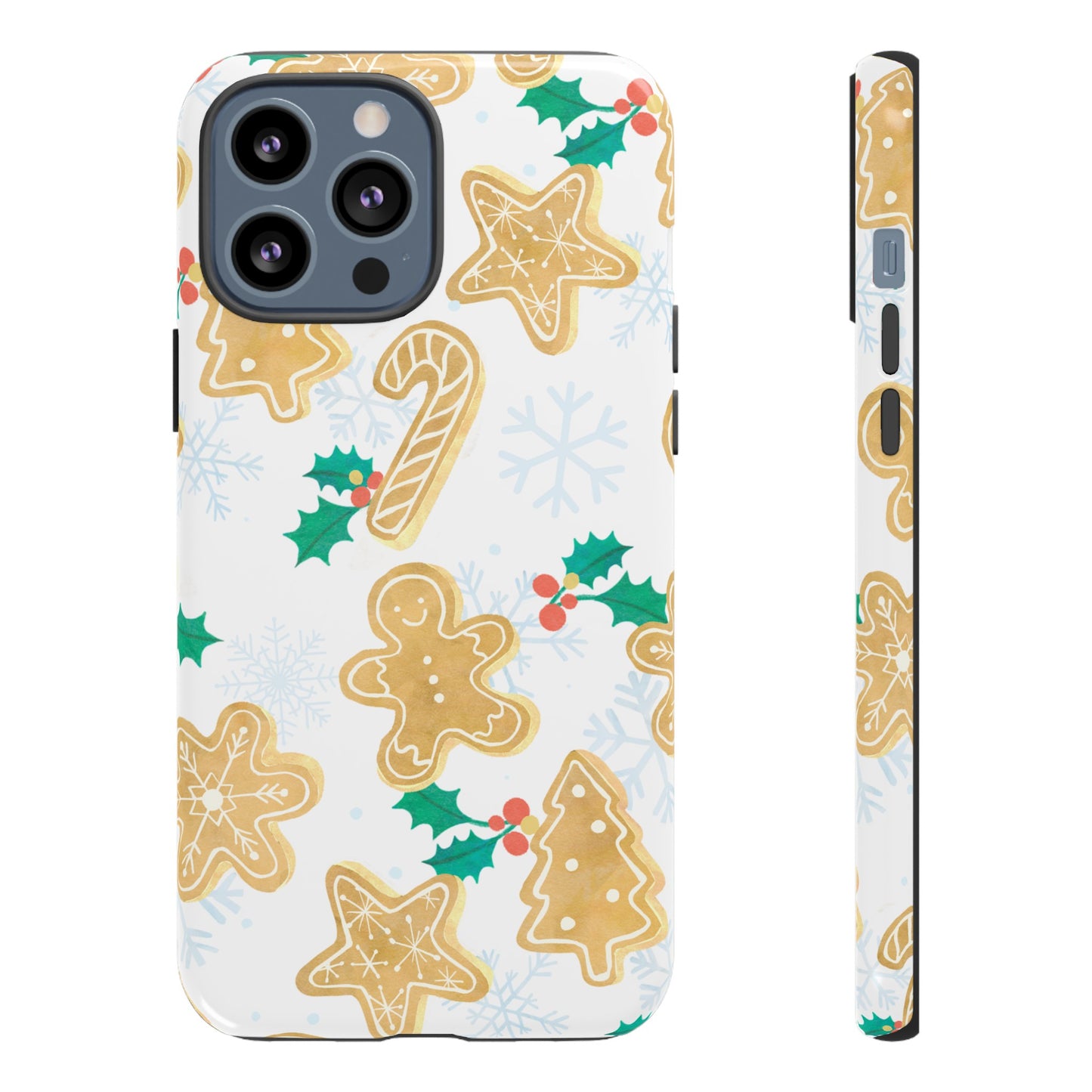 Gingerbread Wallpaper Phone Case | iPhone 15 Plus/ Pro, 14, 13, 12| Google Pixel 7, Pro, 5| Samsung Galaxy S23 All Major Phone Models