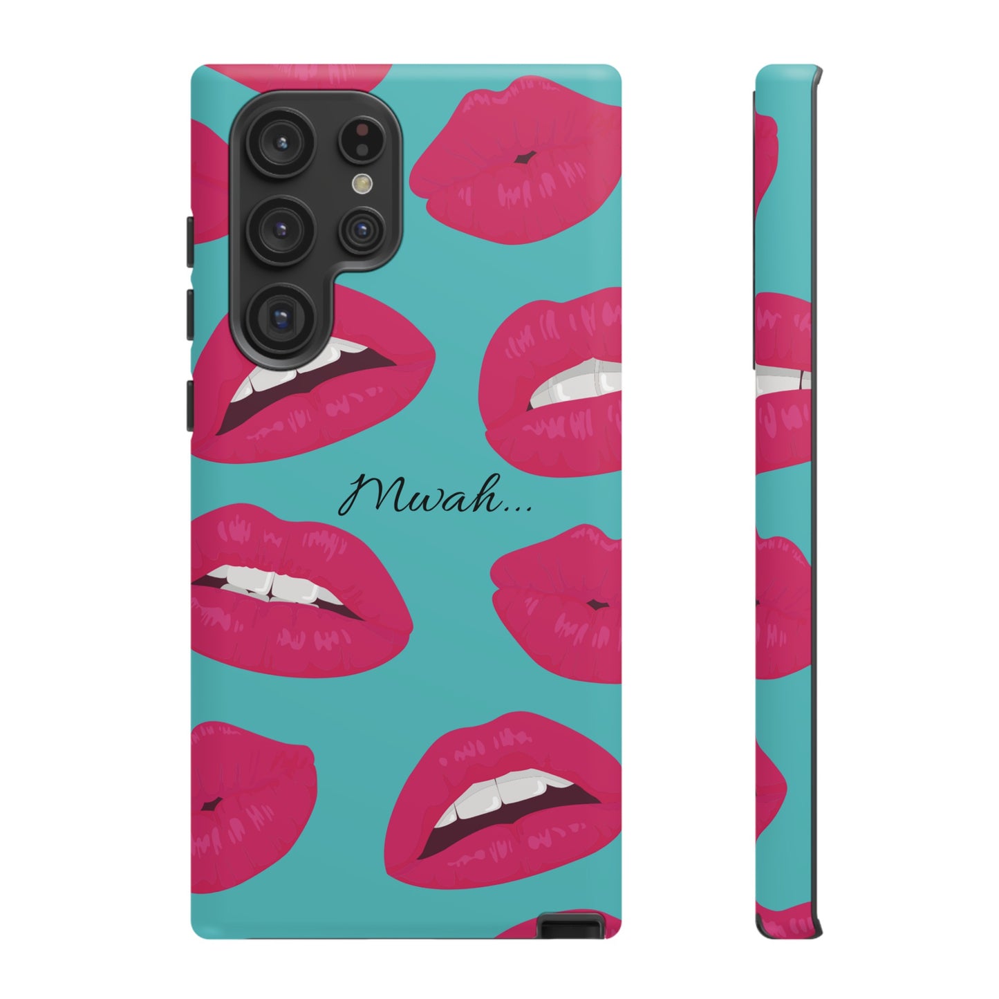 Mwah! Wallpaper Phone Case | iPhone 15 Plus/ Pro, 14, 13, 12| Google Pixel 7, Pro, 5| Samsung Galaxy S23 All Major Phone Models