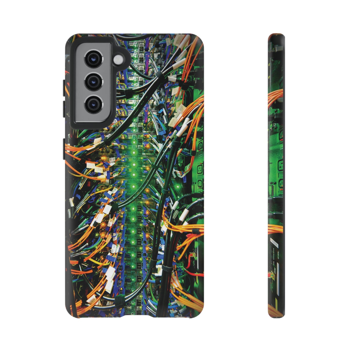 Green Computer Circuitboard Wallpaper Phone Case | iPhone 15 Plus/ Pro, 14, 13, 12| Google Pixel 7, Pro, 5| Samsung Galaxy S23 All Major Phone Models