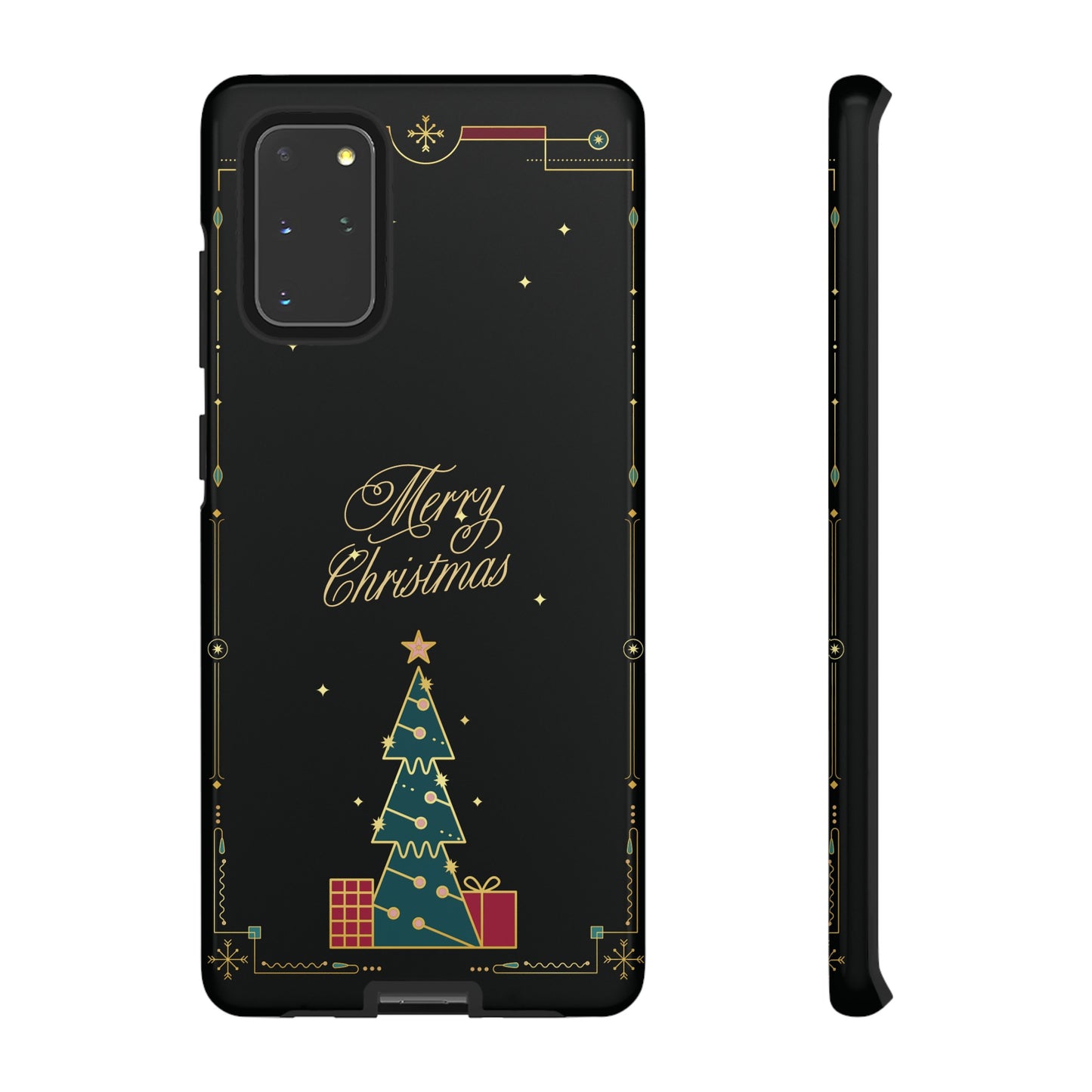 Christmas Tree Wallpaper Phone Case | iPhone 15 Plus/ Pro, 14, 13, 12| Google Pixel 7, Pro, 5| Samsung Galaxy S23 All Major Phone Models