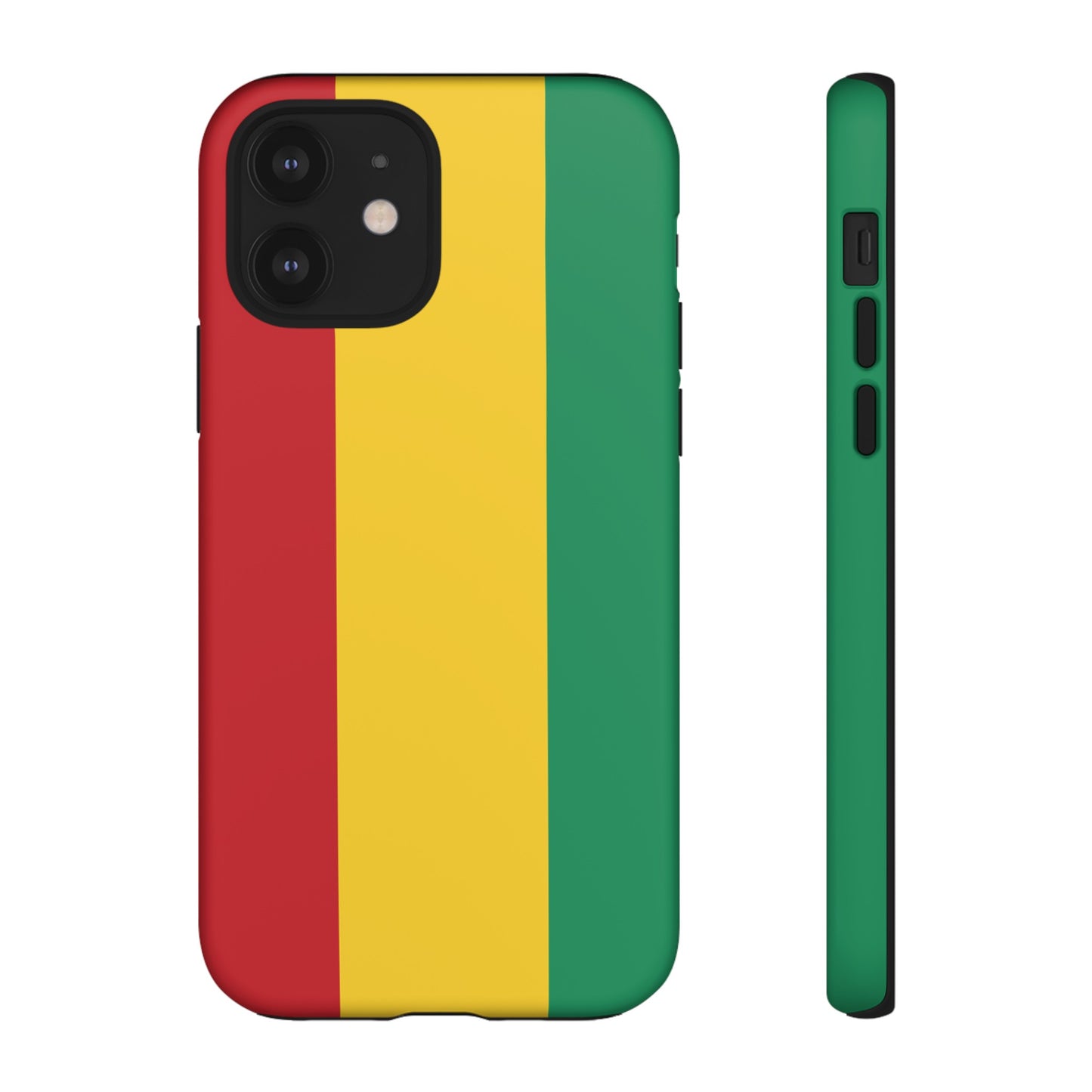 Guinea Flag Phone Case | iPhone 15 Plus/ Pro, 14, 13, 12| Google Pixel 7, Pro, 5| Samsung Galaxy S23 All Major Phone Models