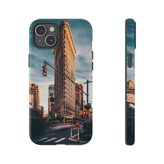 New York Flatiron Wallpaper Phone Case | iPhone 15 Plus/ Pro, 14, 13, 12| Google Pixel 7, Pro, 5| Samsung Galaxy S23 All Major Phone Models