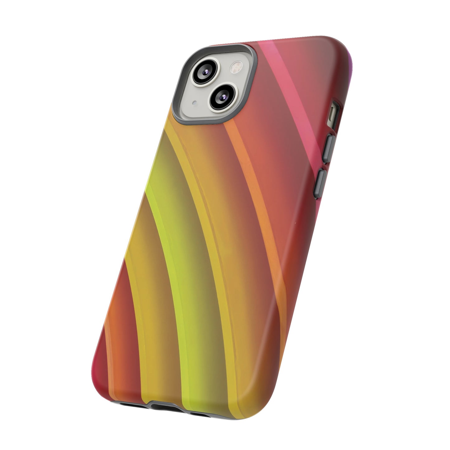 Curved Colourful Wallpaper Phone Case | iPhone 15 Plus/ Pro, 14, 13, 12| Google Pixel 7, Pro, 5| Samsung Galaxy S23 All Major Phone Models