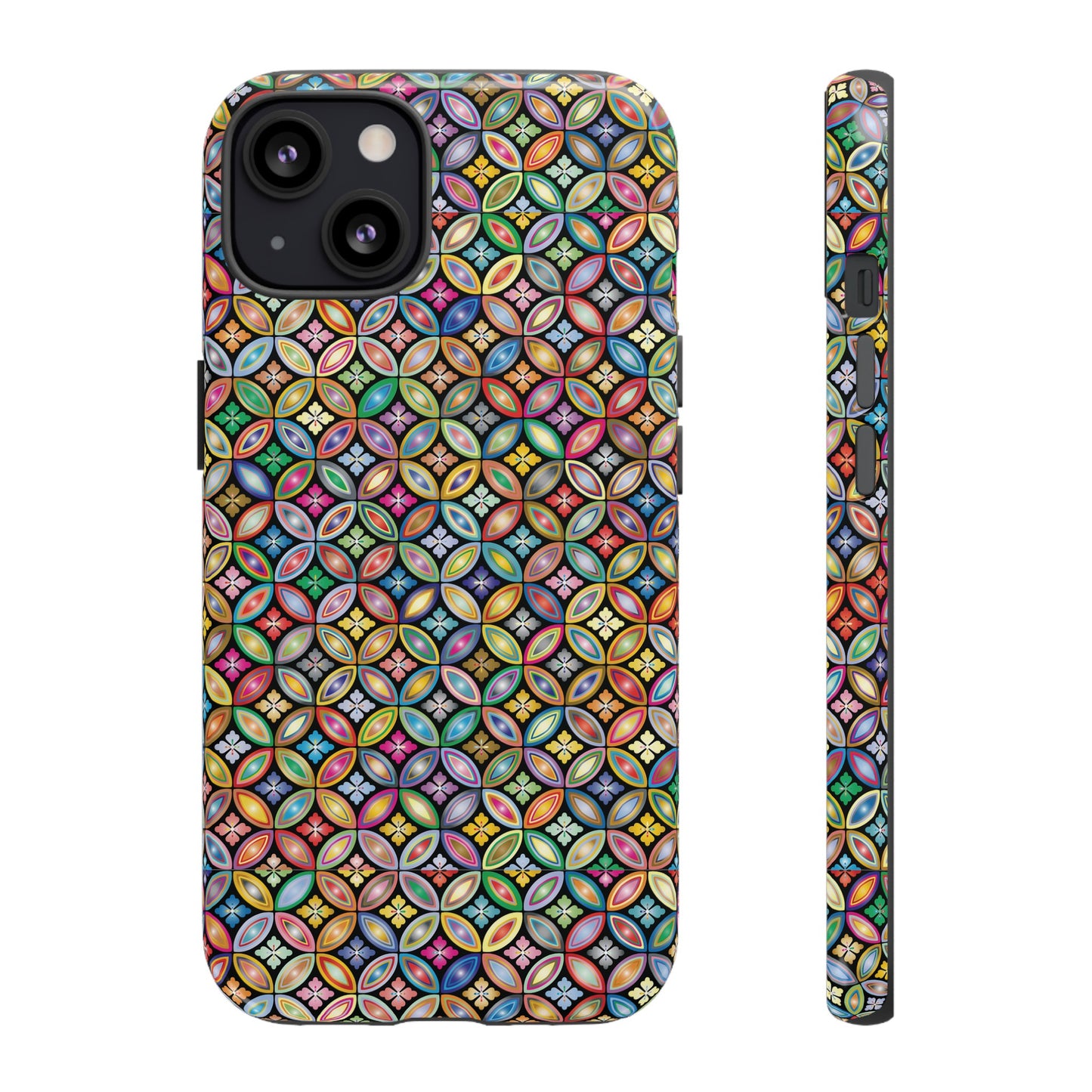 Geometric Pattern Wallpaper Phone Case | iPhone 15 Plus/ Pro, 14, 13, 12| Google Pixel 7, Pro, 5| Samsung Galaxy S23 All Major Phone Models