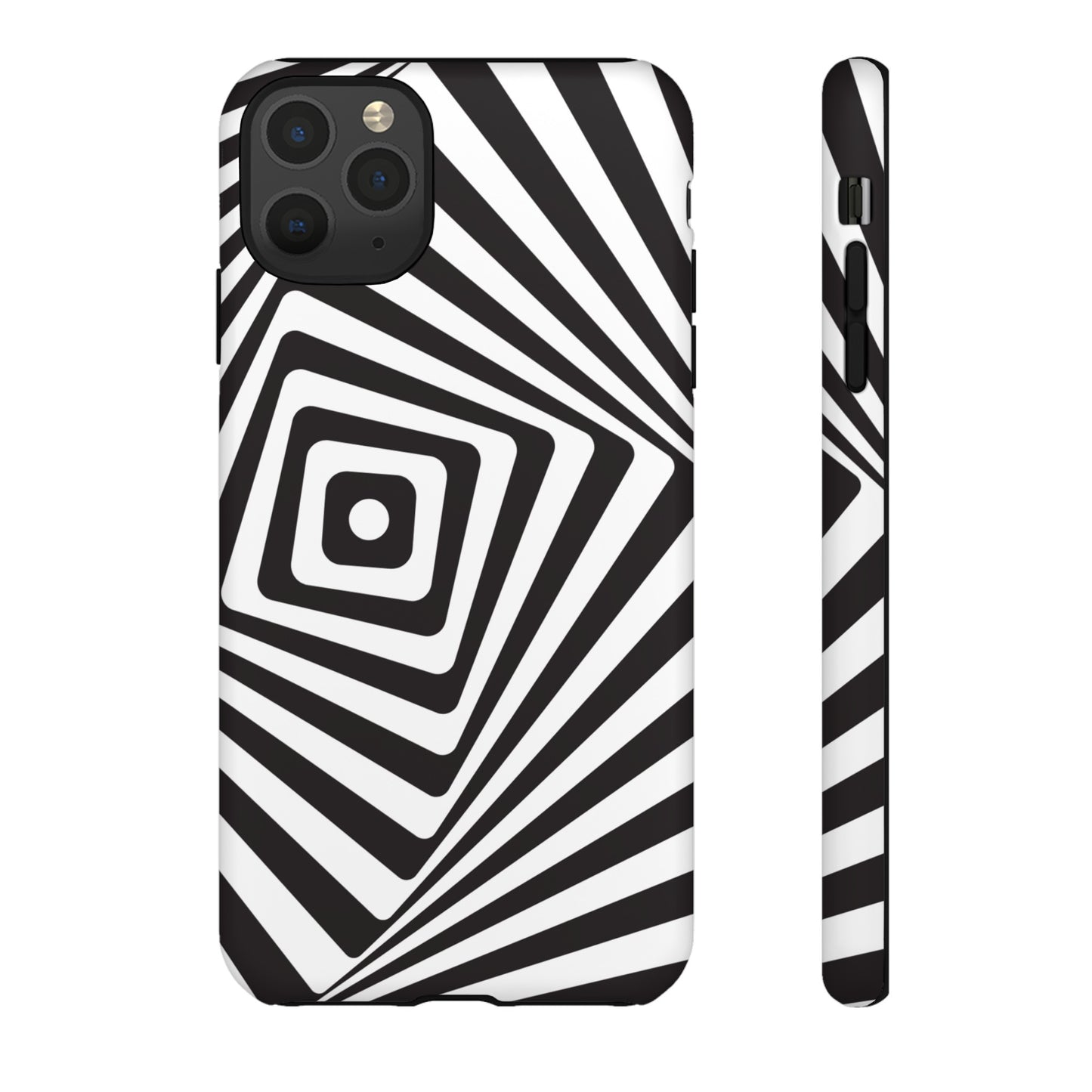 Black & White Spiral Wallpaper Phone Case | iPhone 15 Plus/ Pro, 14, 13, 12| Google Pixel 7, Pro, 5| Samsung Galaxy S23 All Major Phone Models