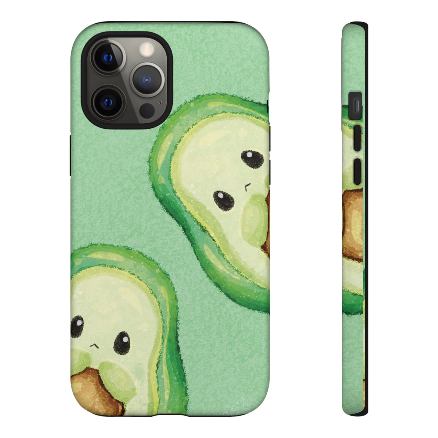 Avocado Friends Wallpaper Phone Case | iPhone 15 Plus/ Pro, 14, 13, 12| Google Pixel 7, Pro, 5| Samsung Galaxy S23 All Major Phone Models