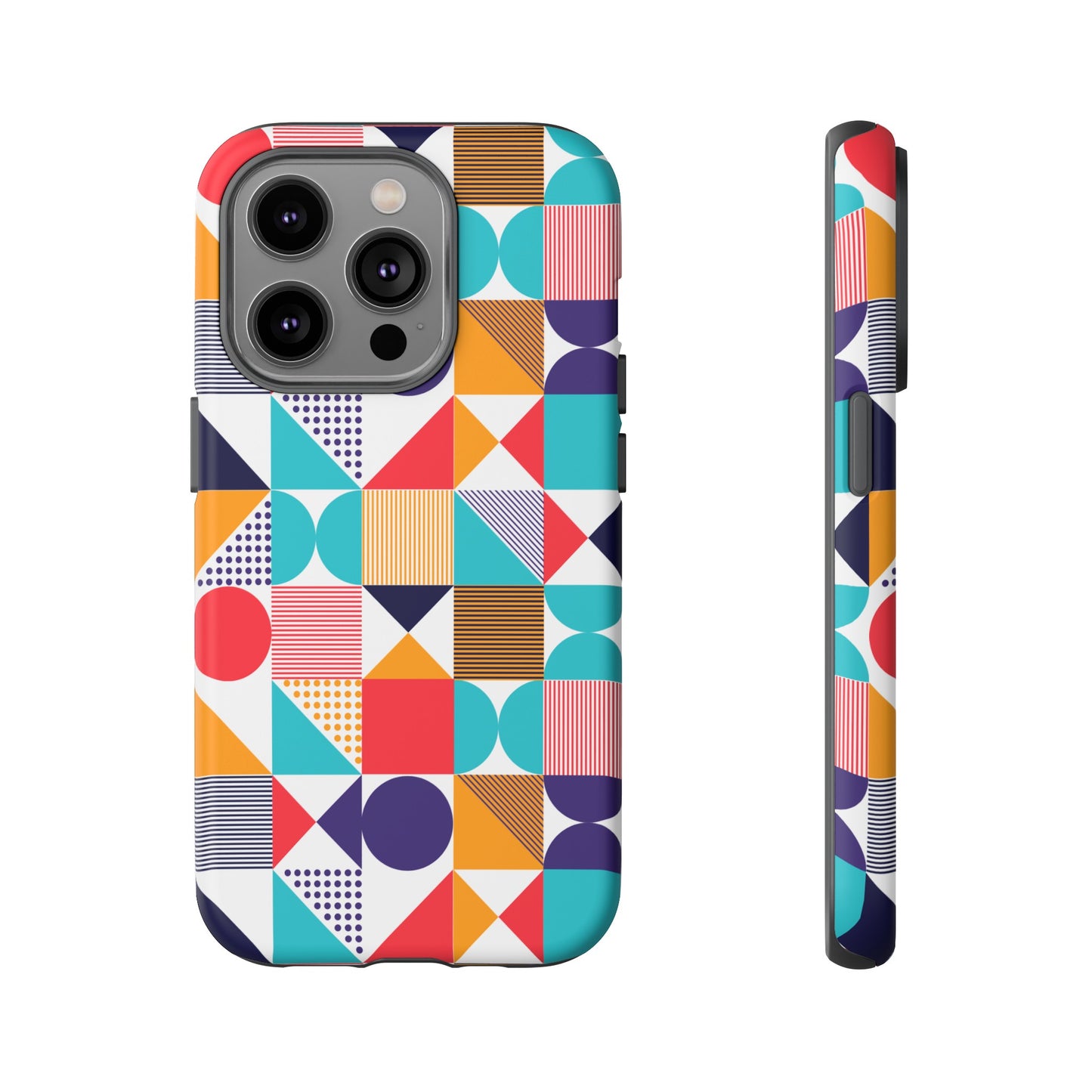 Geometric Patterned Wallpaper Phone Case | iPhone 15 Plus/ Pro, 14, 13, 12| Google Pixel 7, Pro, 5|Samsung Galaxy S23 All Major Phone Models