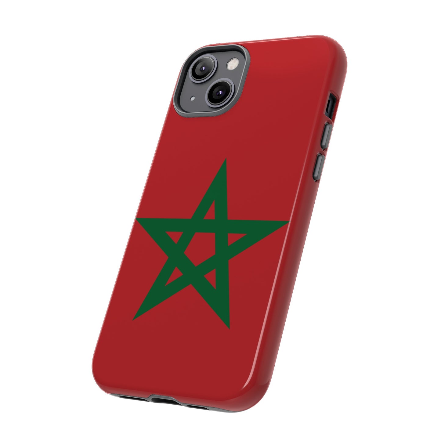 Morocco Flag Phone Case | iPhone 15 Plus/ Pro, 14, 13, 12| Google Pixel 7, Pro, 5| Samsung Galaxy S23 All Major Phone Models