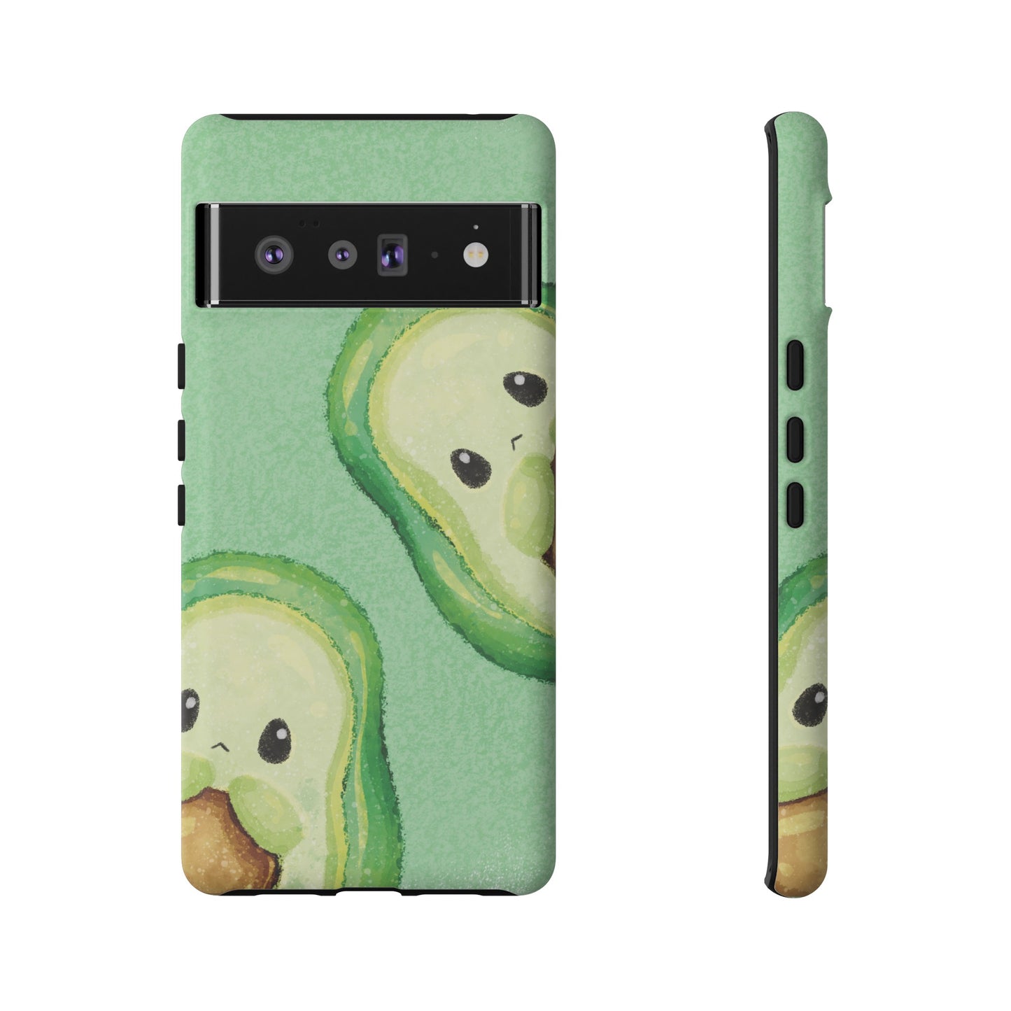 Avocado Friends Wallpaper Phone Case | iPhone 15 Plus/ Pro, 14, 13, 12| Google Pixel 7, Pro, 5| Samsung Galaxy S23 All Major Phone Models