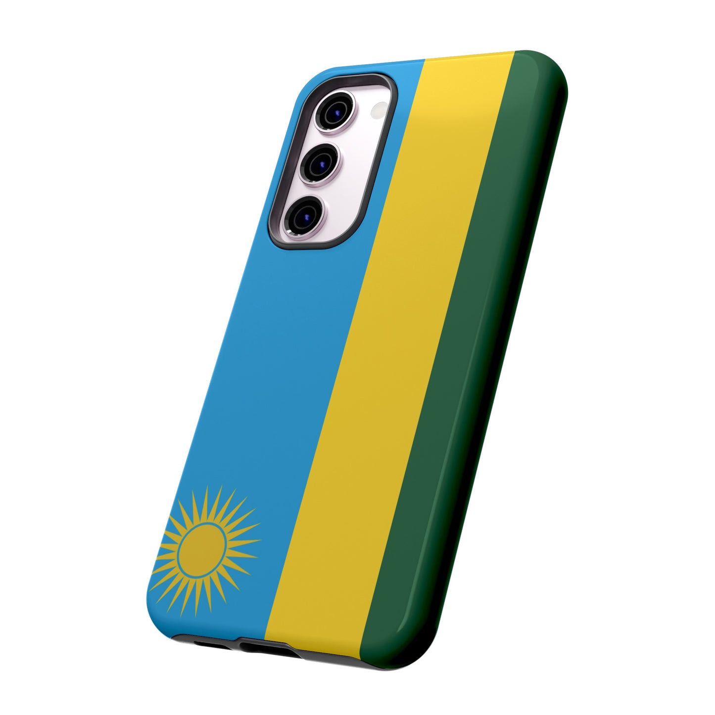 Rwanda Flag Phone Case | iPhone 15 Plus/ Pro, 14, 13, 12| Google Pixel 7, Pro, 5| Samsung Galaxy S23 All Major Phone Models