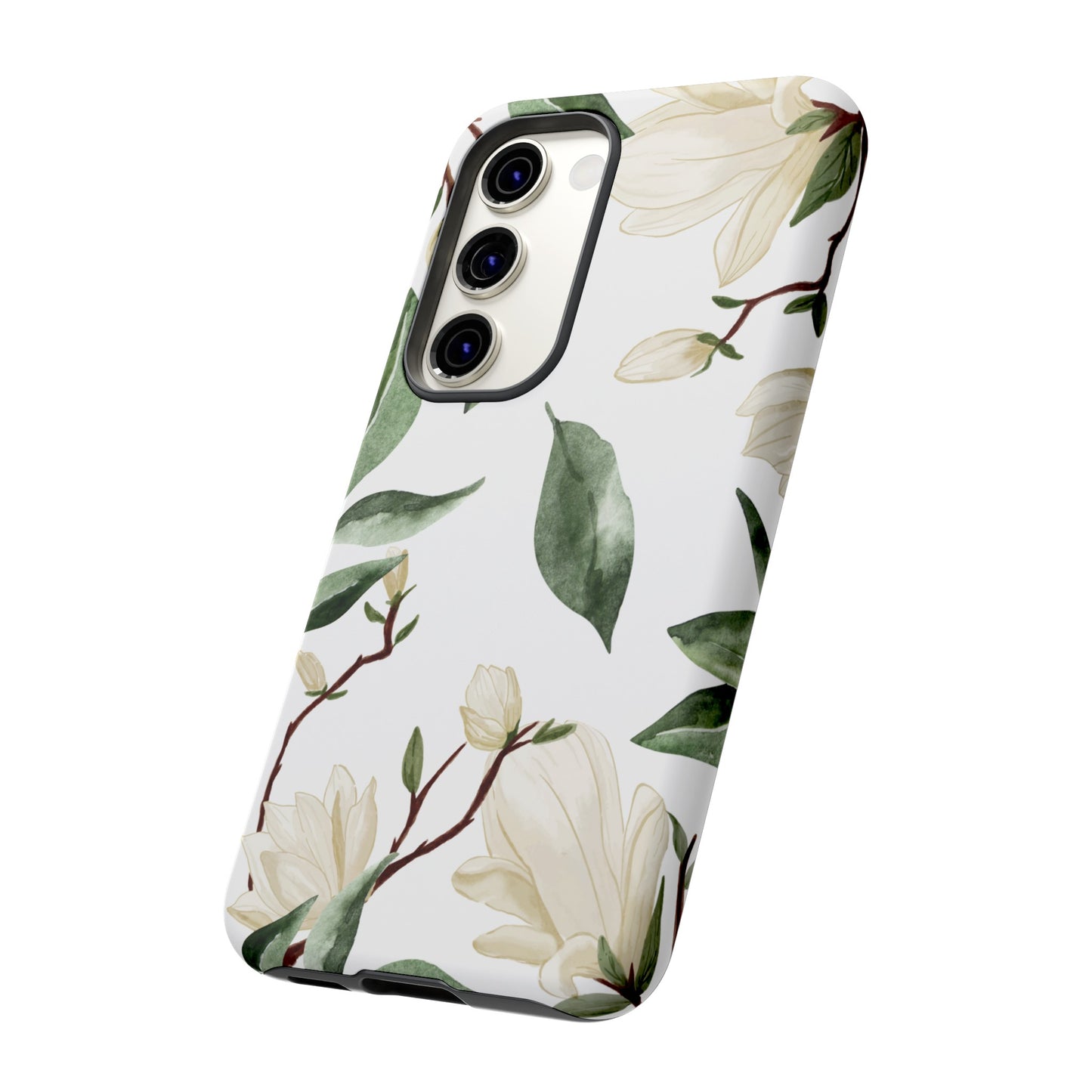 Light Floral Wallpaper Phone Case | iPhone 15 Plus/ Pro, 14, 13, 12| Google Pixel 7, Pro, 5| Samsung Galaxy S23 All Major Phone Models