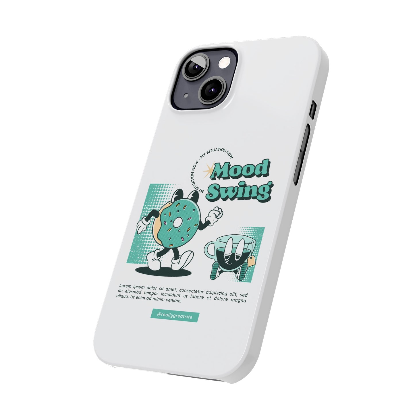 Mood Swing Phone Case | iPhone 15 Plus/ Pro, 14, 13, 12|