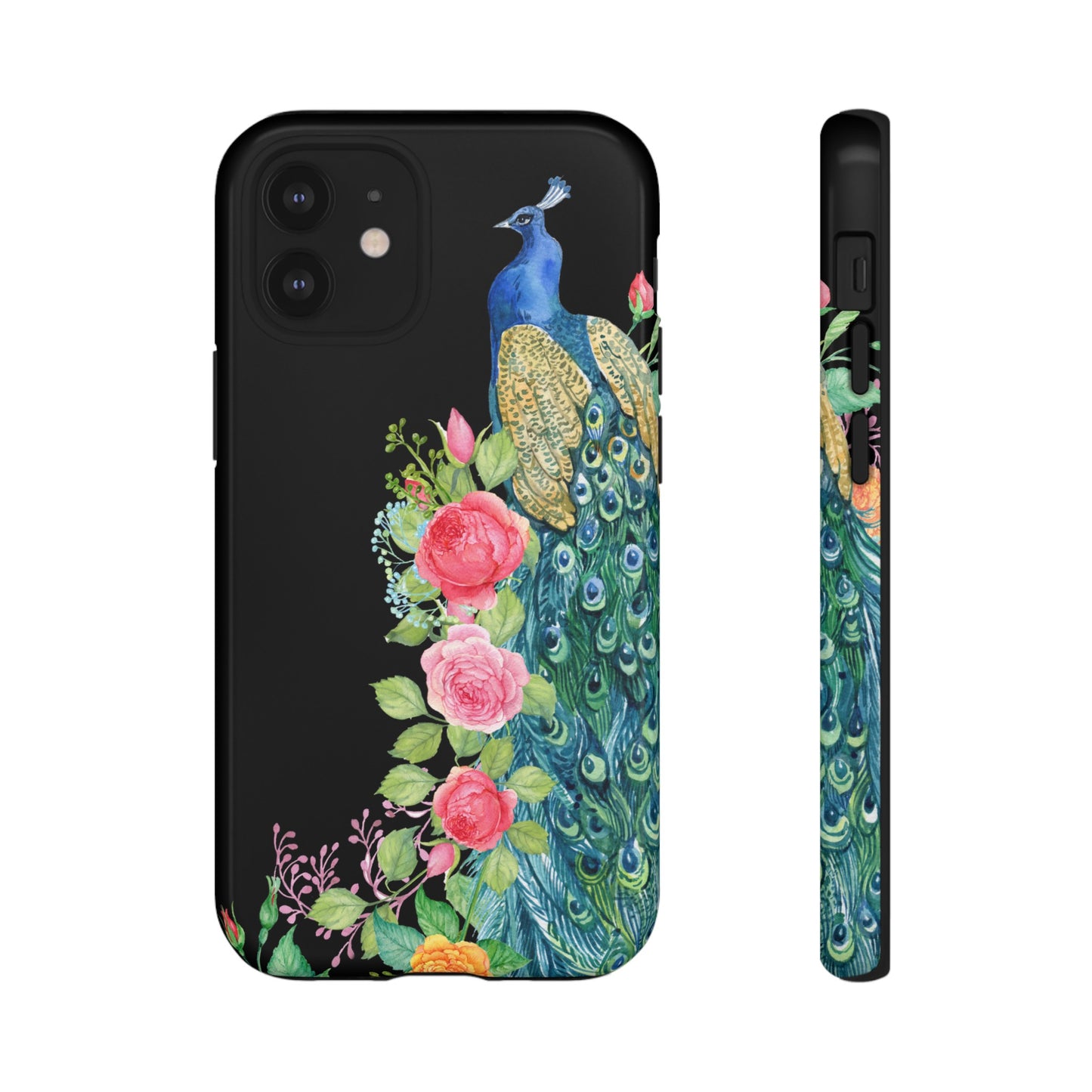 Peacock Wallpaper Phone Case | iPhone 15 Plus/ Pro, 14, 13, 12| Google Pixel 7, Pro, 5| Samsung Galaxy S23 All Major Phone Models