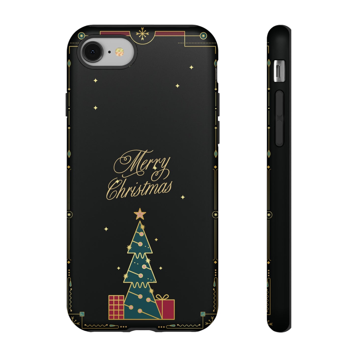 Christmas Tree Wallpaper Phone Case | iPhone 15 Plus/ Pro, 14, 13, 12| Google Pixel 7, Pro, 5| Samsung Galaxy S23 All Major Phone Models