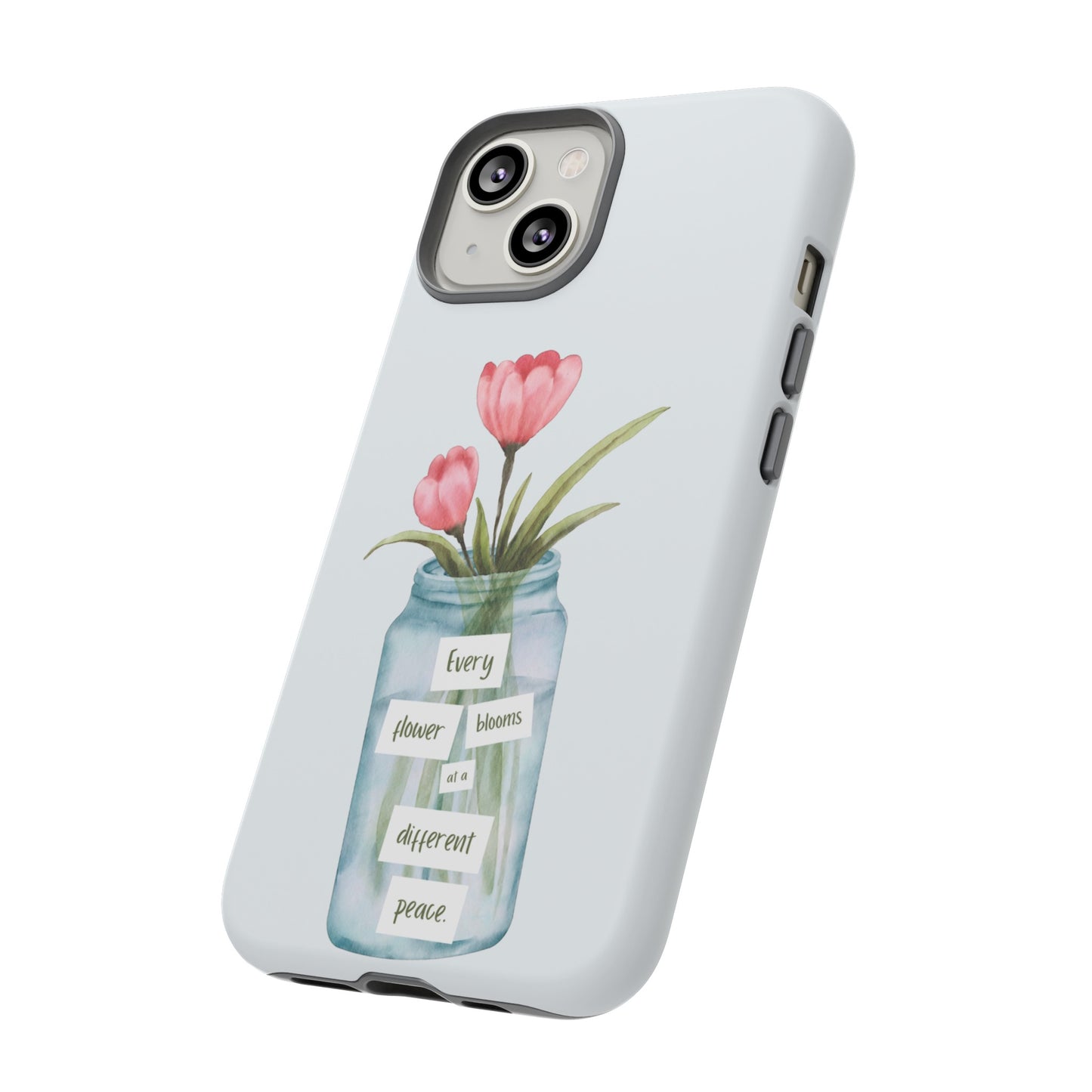 Flowers in a Jar Wallpaper Phone Case | iPhone 15 Plus/ Pro, 14, 13, 12| Google Pixel 7, Pro, 5| Samsung Galaxy S23 All Major Phone Models