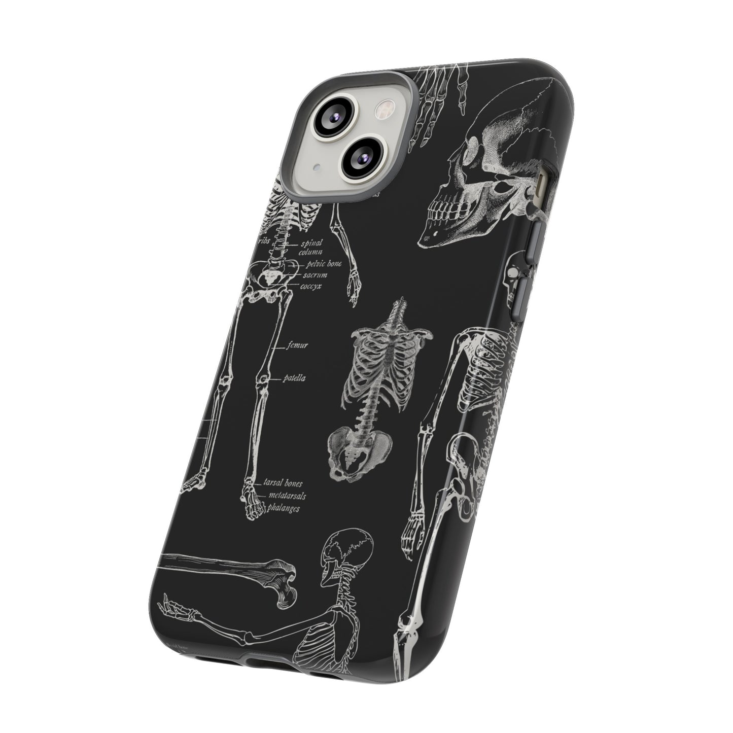 Skeleton Wallpaper Phone Case | iPhone 15 Plus/ Pro, 14, 13, 12| Google Pixel 7, Pro, 5| Samsung Galaxy S23 All Major Phone Models