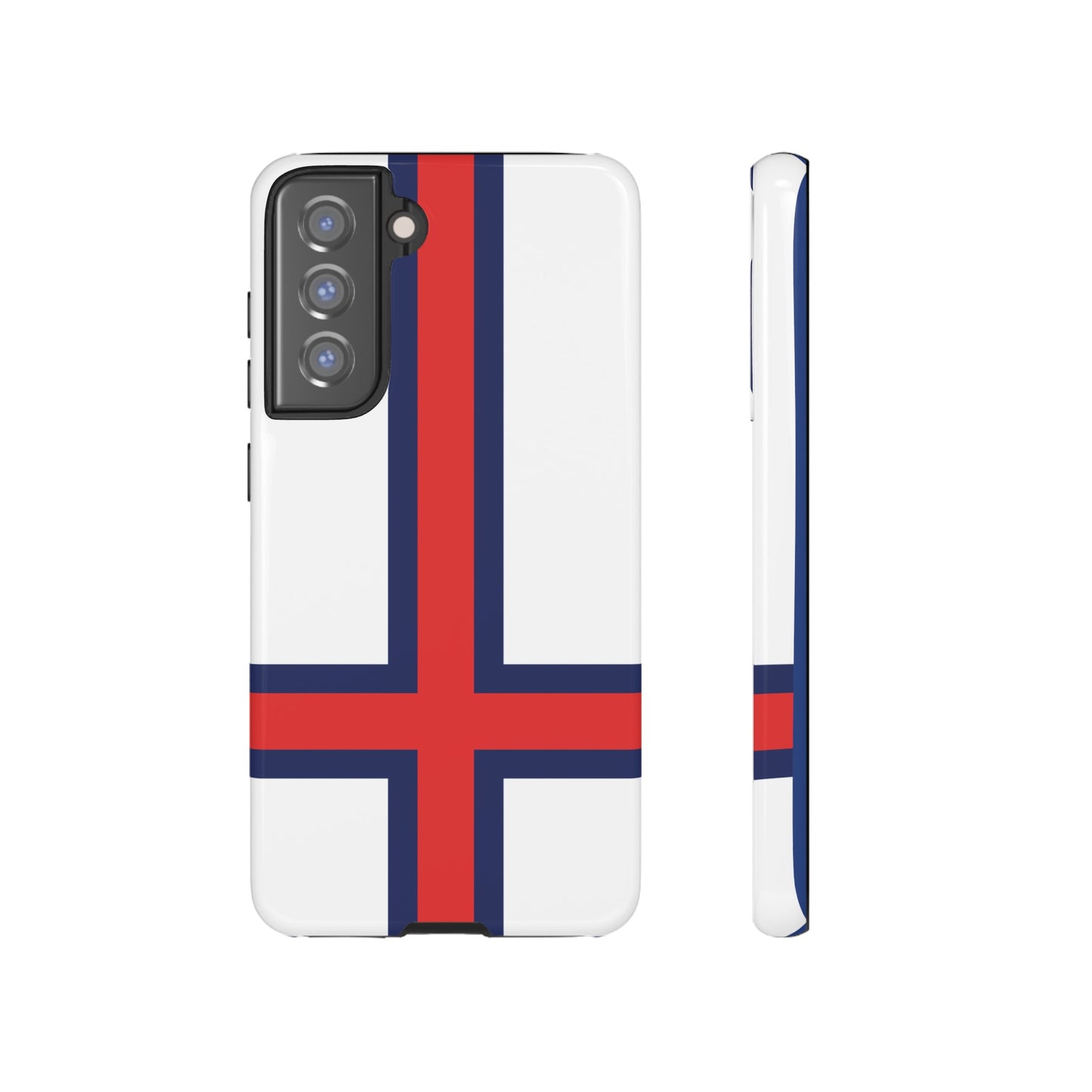 Faroe Island Denmark Flag Phone Case | iPhone 15 Plus/ Pro, 14, 13, 12| Google Pixel 7, Pro, 5| Samsung Galaxy S23 All Major Phone Models