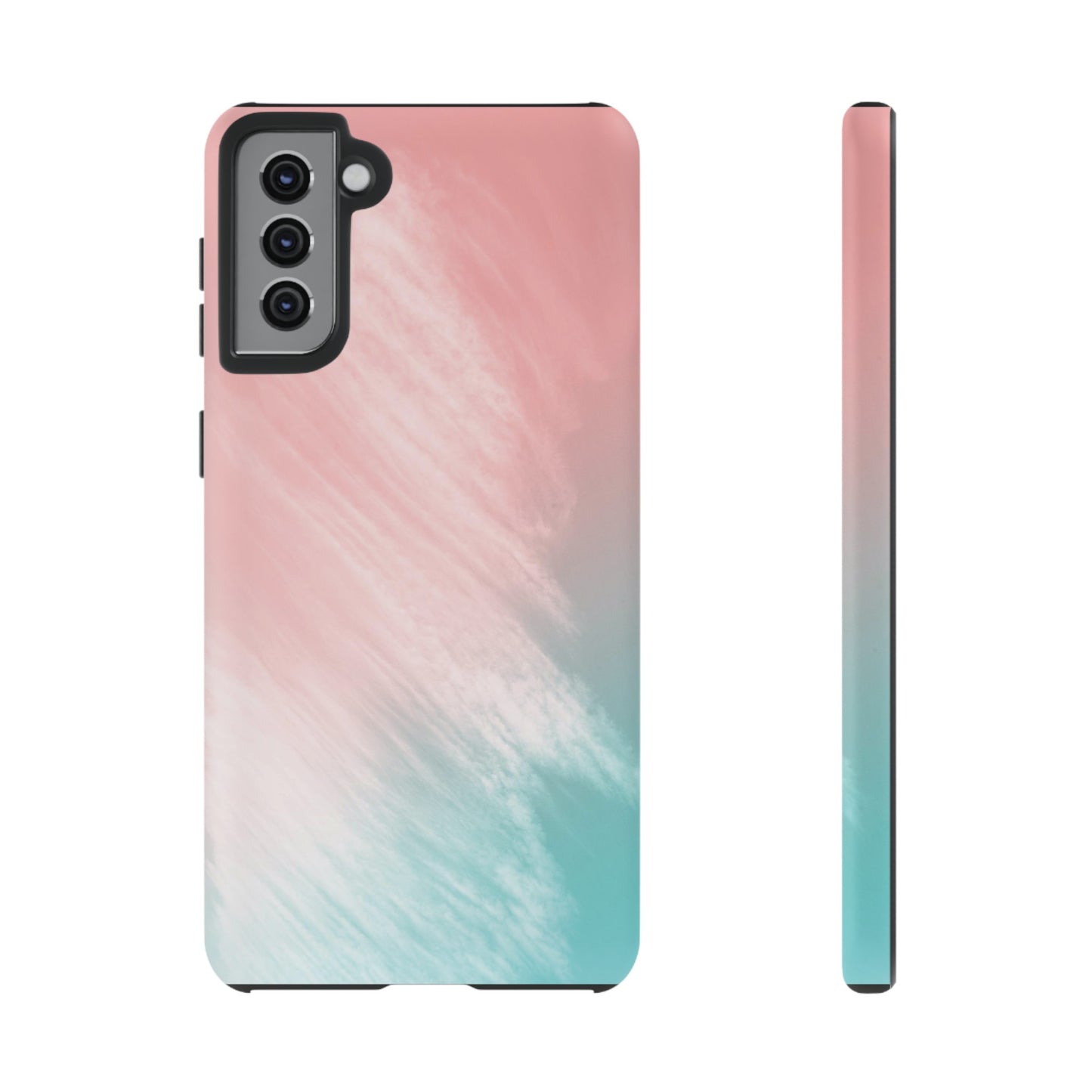 Soft Pink And Blue Wallpaper Phone Case | iPhone 15 Plus/ Pro, 14, 13, 12| Google Pixel 7, Pro, 5| Samsung Galaxy S23 All Major Phone Models