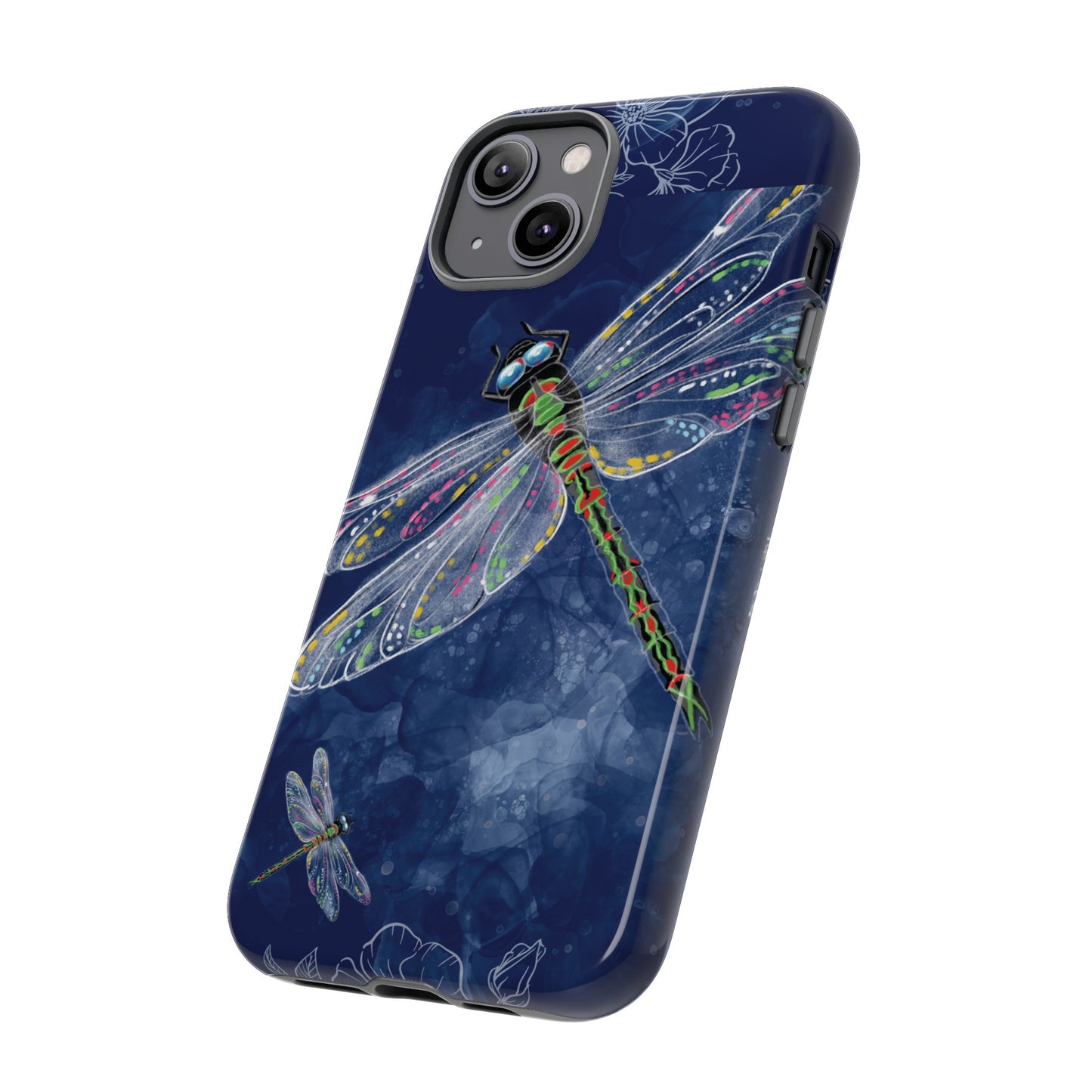 Dragonfly Wallpaper Phone Case | iPhone 15 Plus/ Pro, 14, 13, 12| Google Pixel 7, Pro, 5| Samsung Galaxy S23 All Major Phone Models