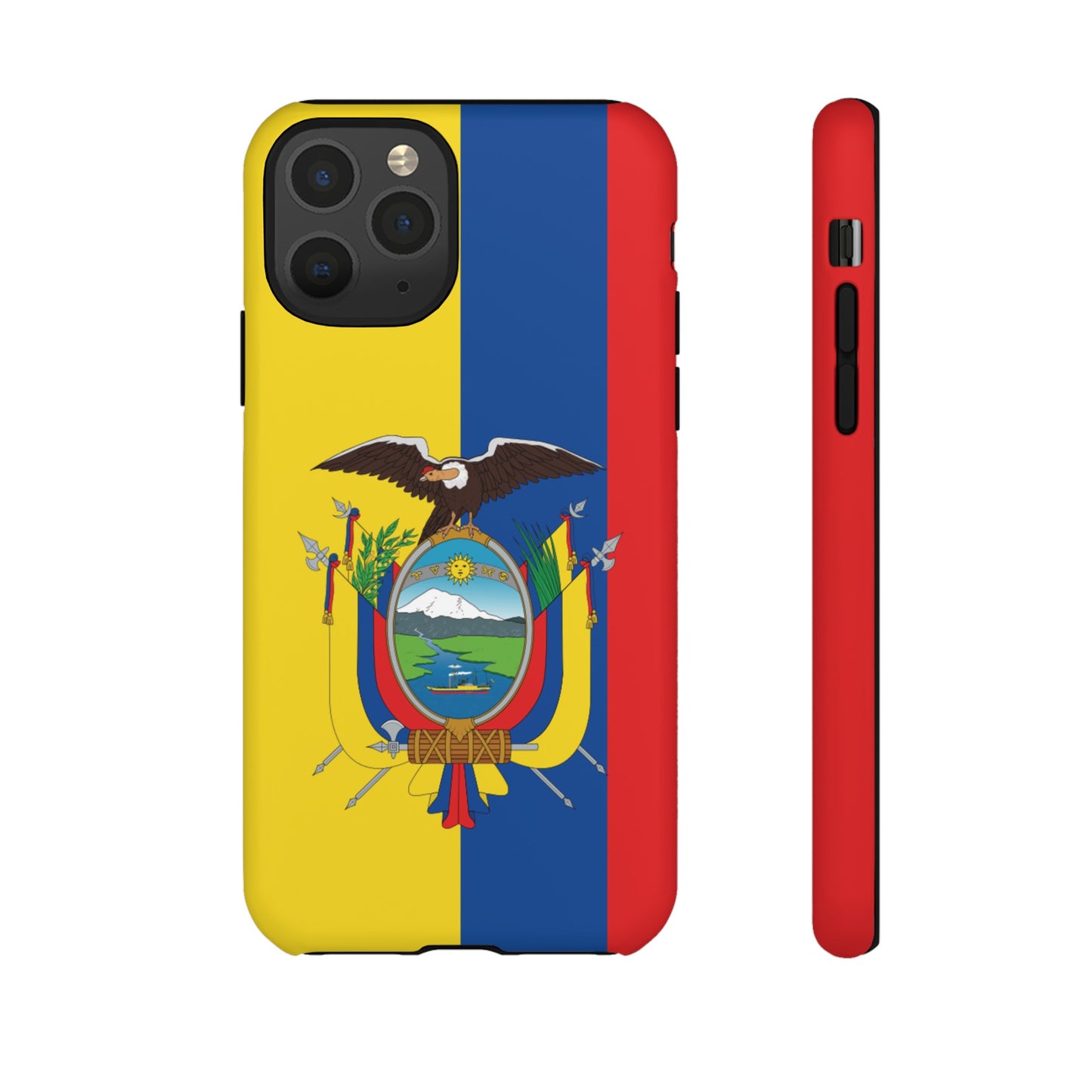 Ecuador Flag Phone Case | iPhone 15 Plus/ Pro, 14, 13, 12| Google Pixel 7, Pro, 5| Samsung Galaxy S23 All Major Phone Models