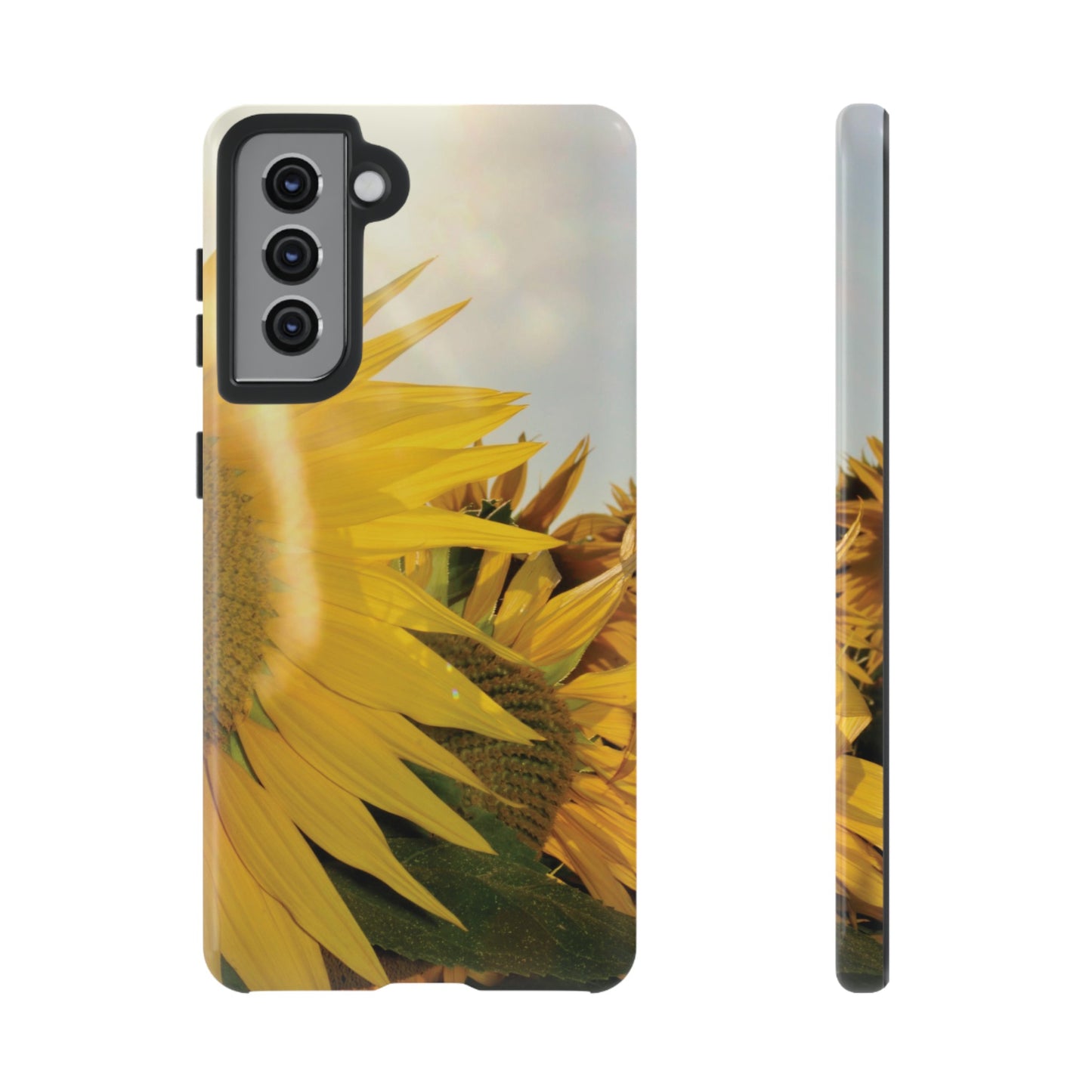 Bright Sunflower Wallpaper Phone Case | iPhone 15 Plus/ Pro, 14, 13, 12| Google Pixel 7, Pro, 5| Samsung Galaxy S23 All Major Phone Models