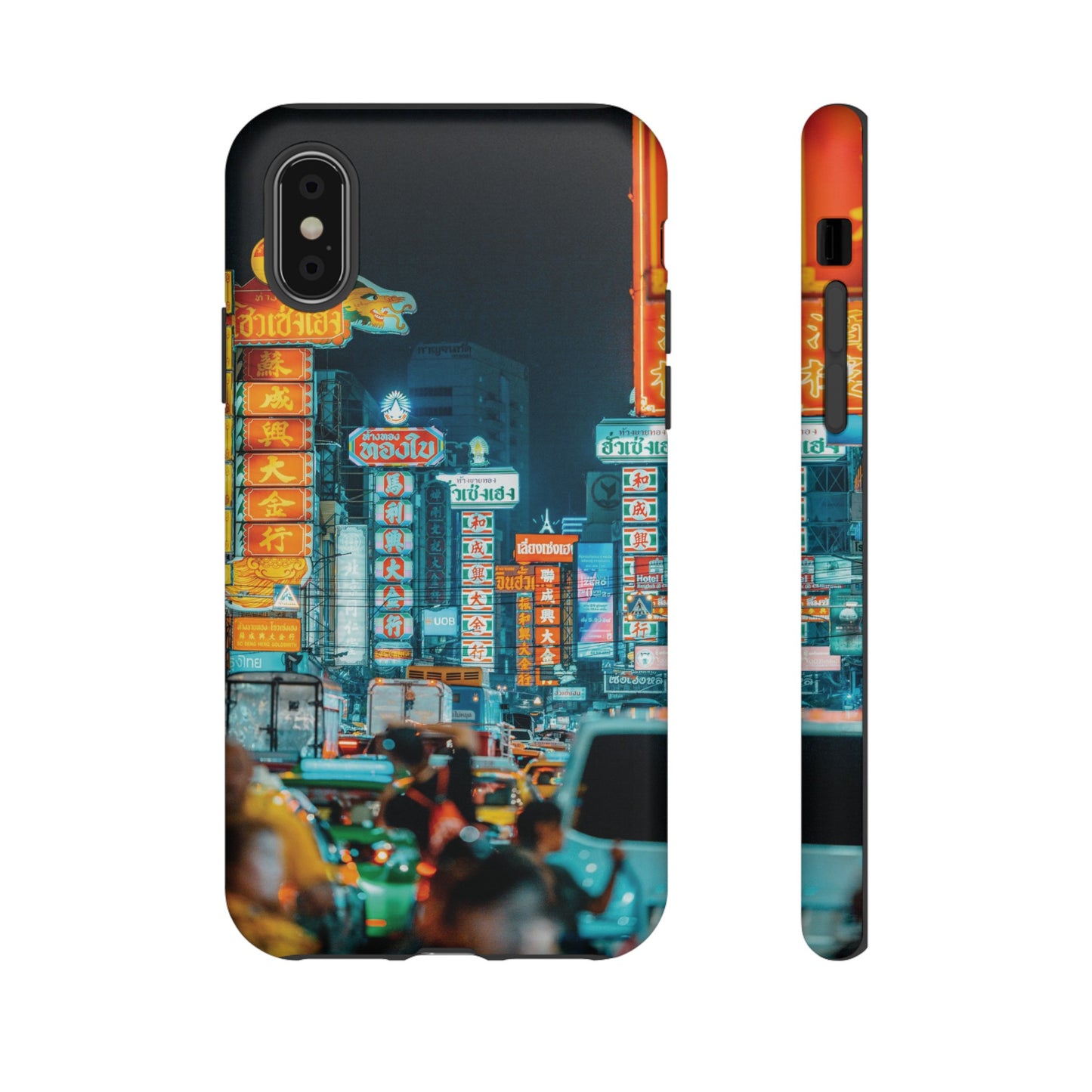 Neon Nightlife Wallpaper Phone Case | iPhone 15 Plus/ Pro, 14, 13, 12| Google Pixel 7, Pro, 5| Samsung Galaxy S23 All Major Phone Models