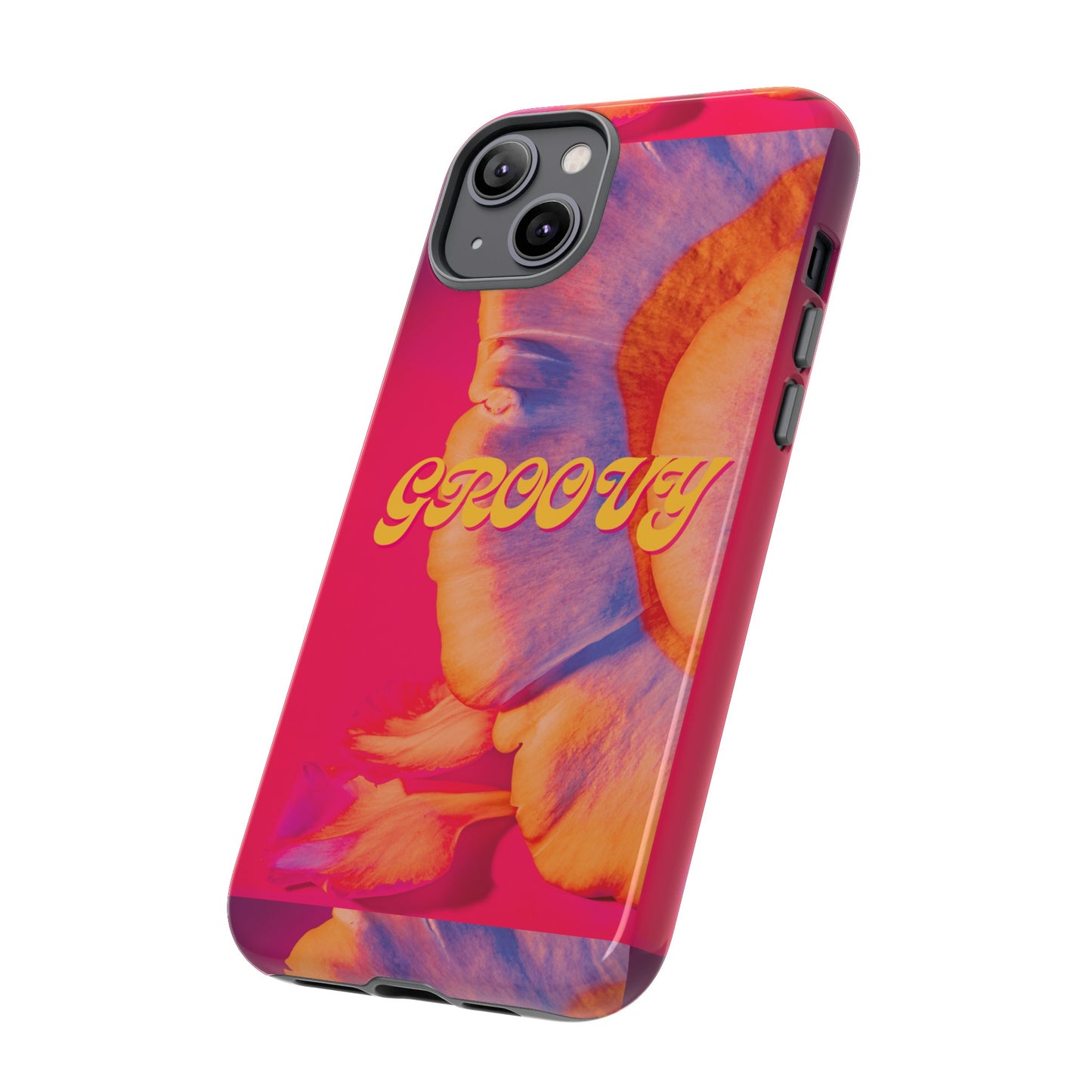 Groovy Wallpaper Phone Case | iPhone 15 Plus/ Pro, 14, 13, 12| Google Pixel 7, Pro, 5| Samsung Galaxy S23 All Major Phone Models