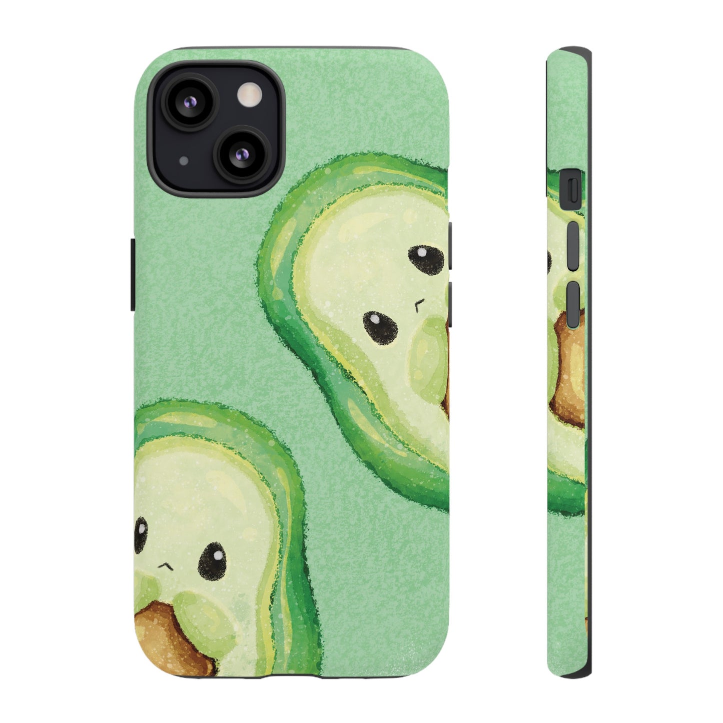 Avocado Friends Wallpaper Phone Case | iPhone 15 Plus/ Pro, 14, 13, 12| Google Pixel 7, Pro, 5| Samsung Galaxy S23 All Major Phone Models